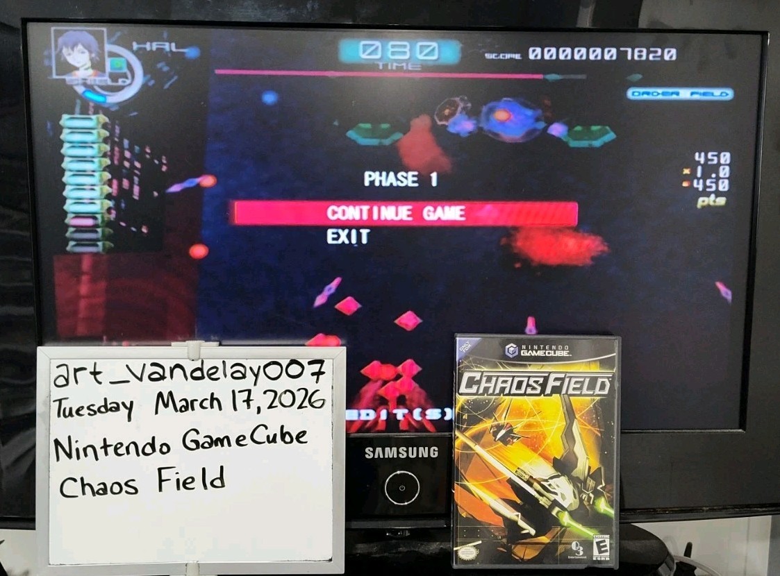 Chaos Field – (GameCube, 2005) *CIB* Great Condition* Black Label* Tested!