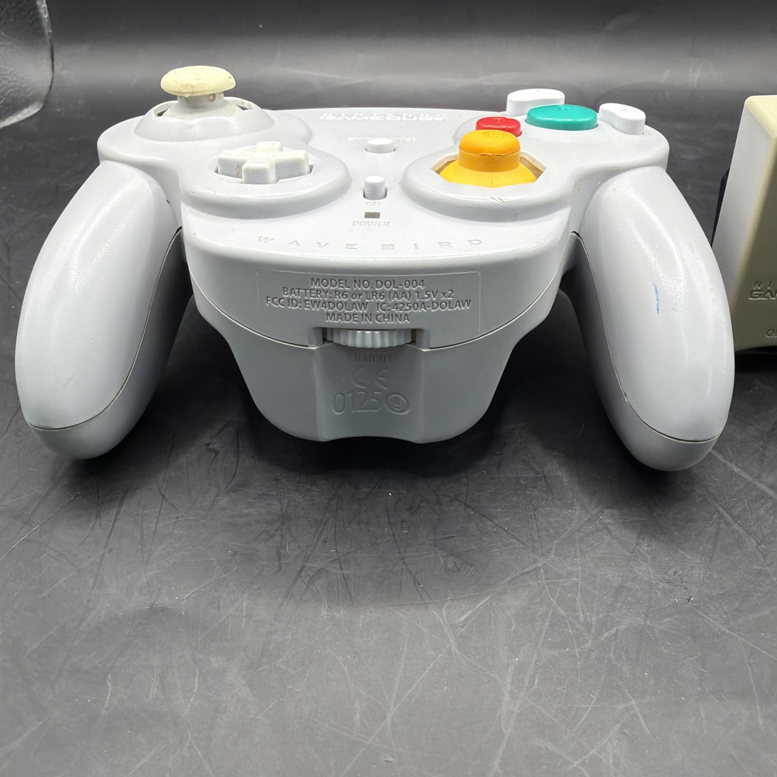 Tested Nintendo Gamecube Wavebird Platinum Wireless Controller w/ Receiver A