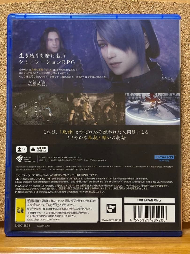 Redemption Reapers Regular Edition for Sony PS5 Video Game japan used