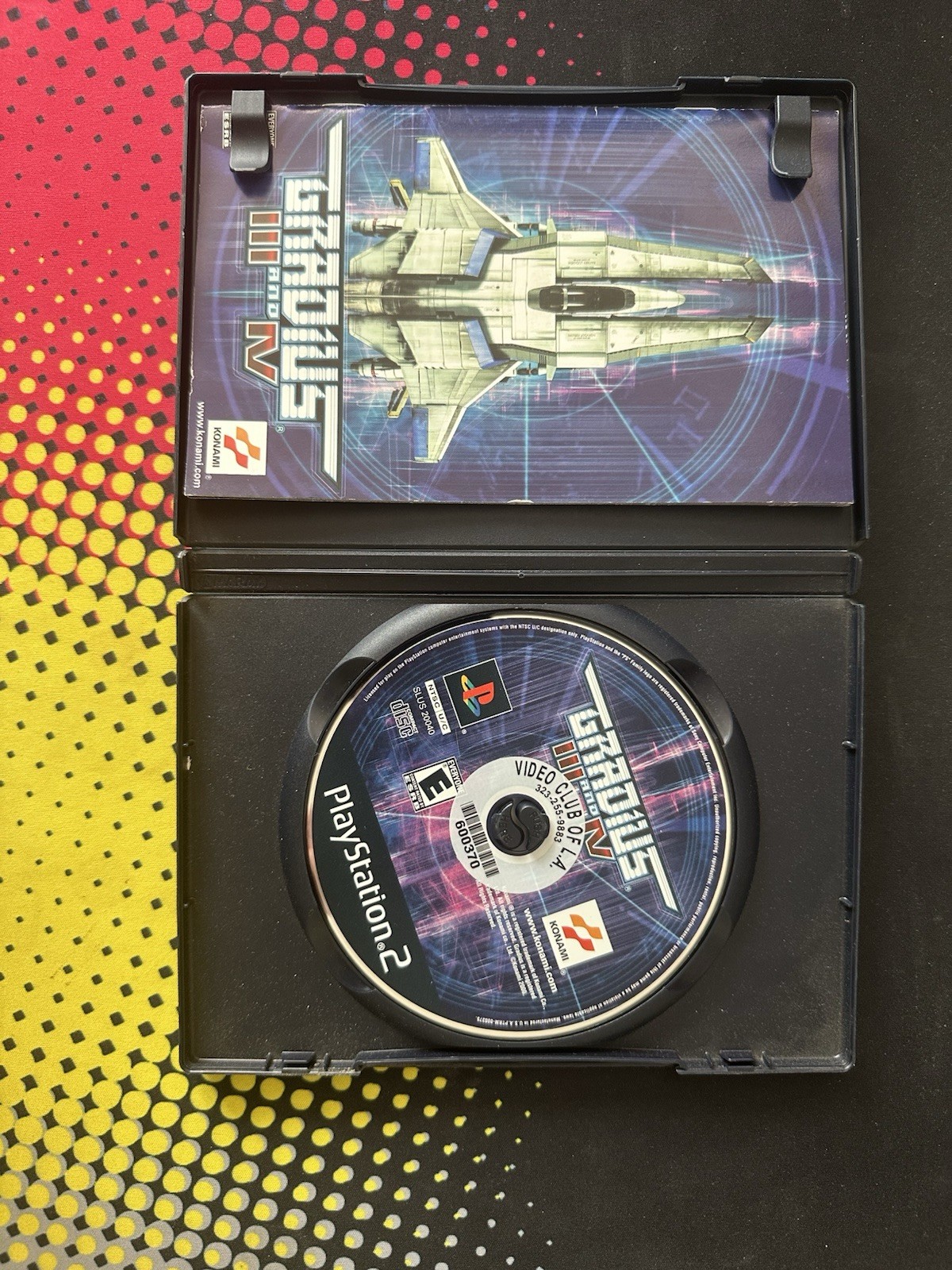 Gradius III and IV (Sony PlayStation 2, 2000) Used Good Condition With Manual