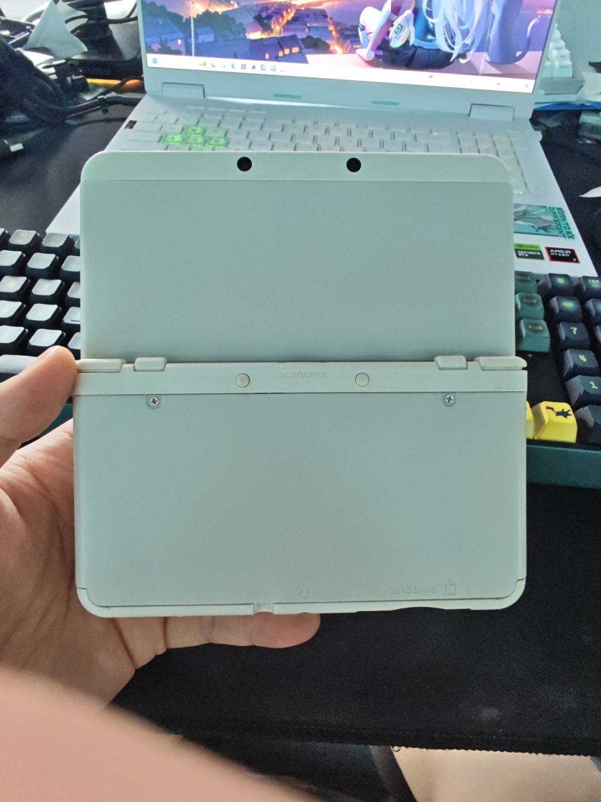 Nintendo white Dual IPS screens new3ds used