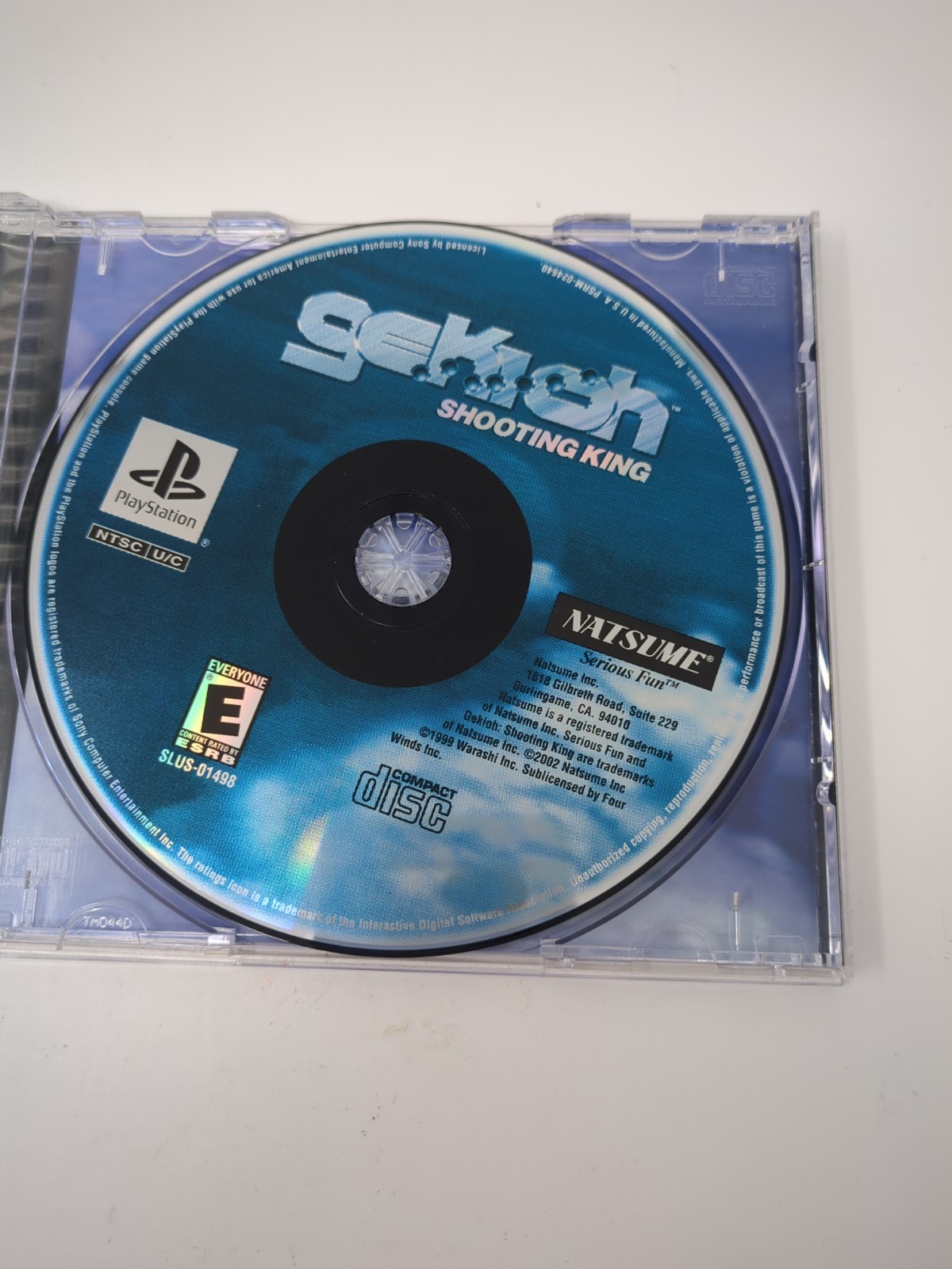 Gekioh: Shooting King (Sony PlayStation 1, 2002) Complete Tested CIB Black Label