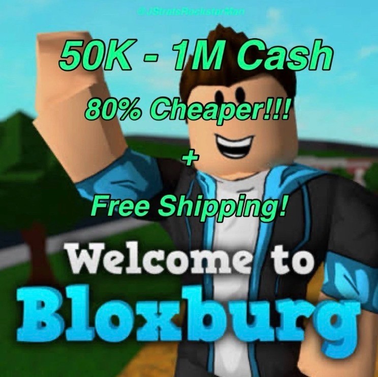 Welcome to Bloxburg CASH $5 per 1 million!💵💰Quick And Cheap