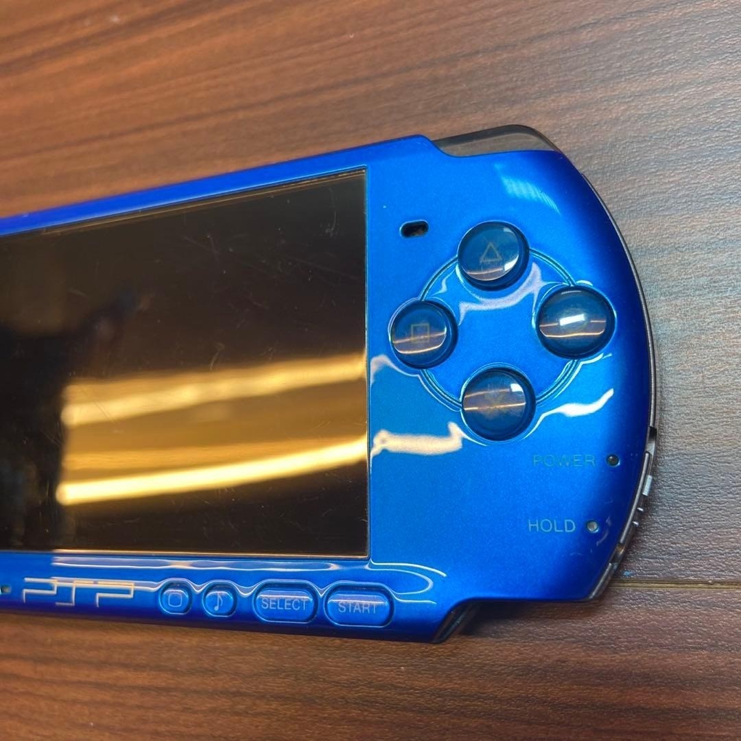 PSP 3000 Console, Vibrant Blue, 5623 From Japan