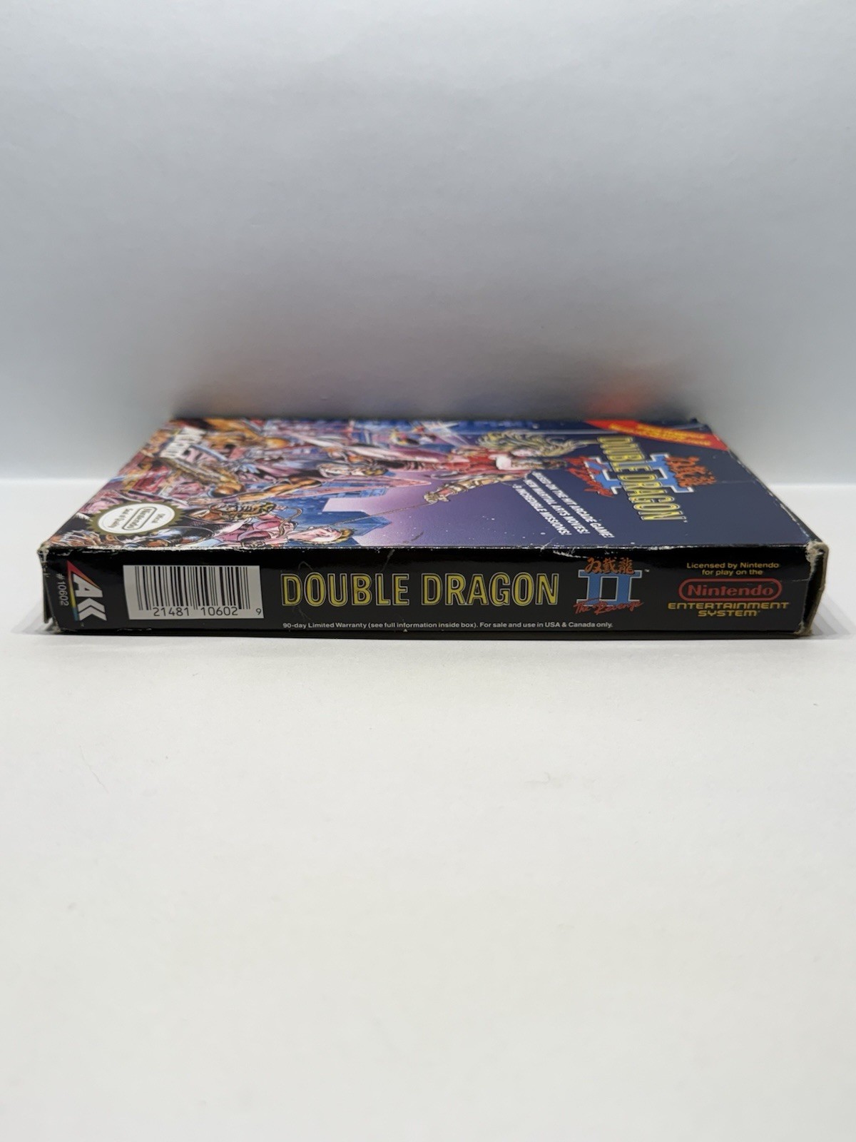 Double Dragon II: The Revenge (Nintendo NES, 1990) Complete In Box CIB Tested