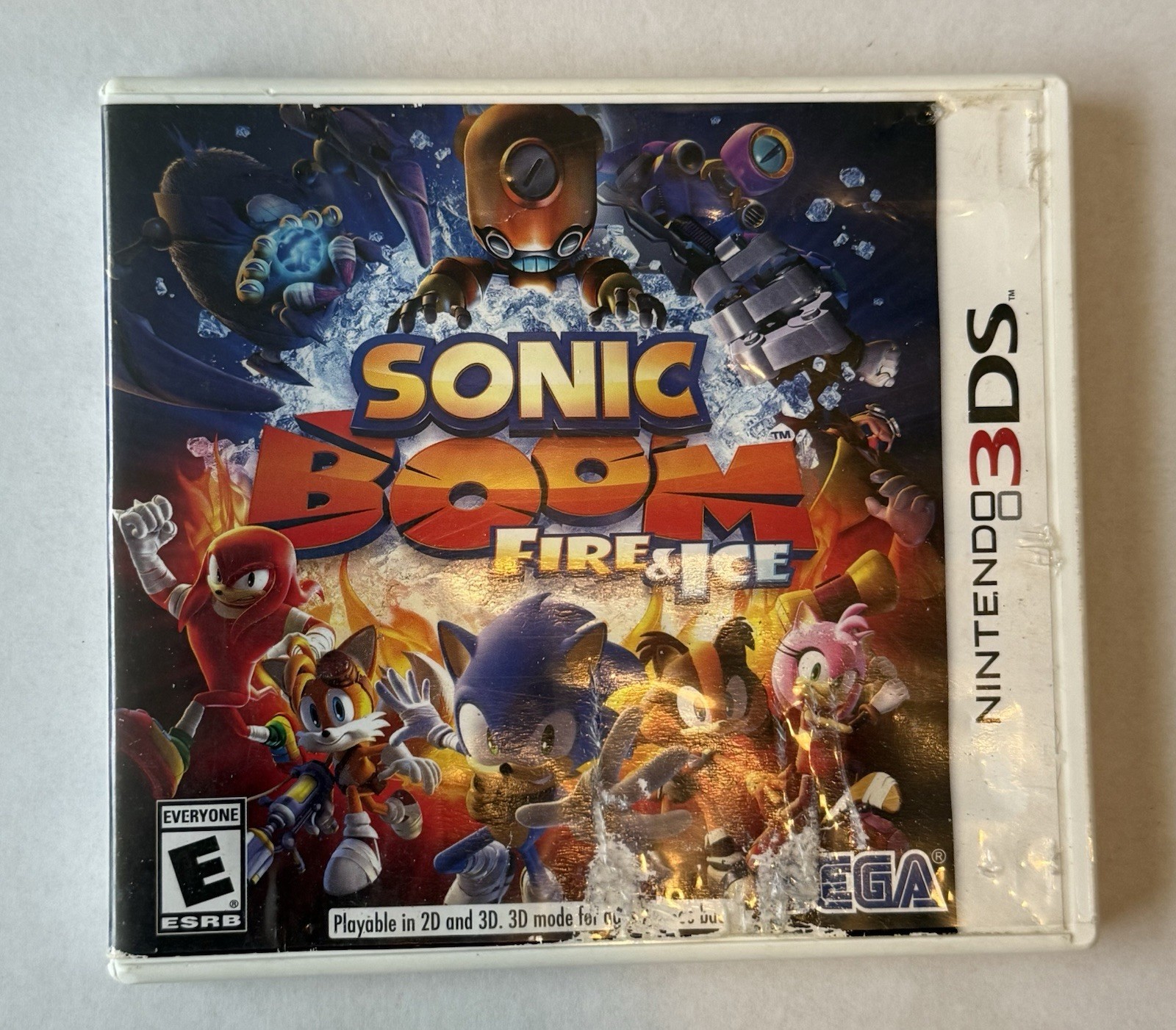 Sonic Boom: Fire & Ice (Nintendo 3DS, 2016)