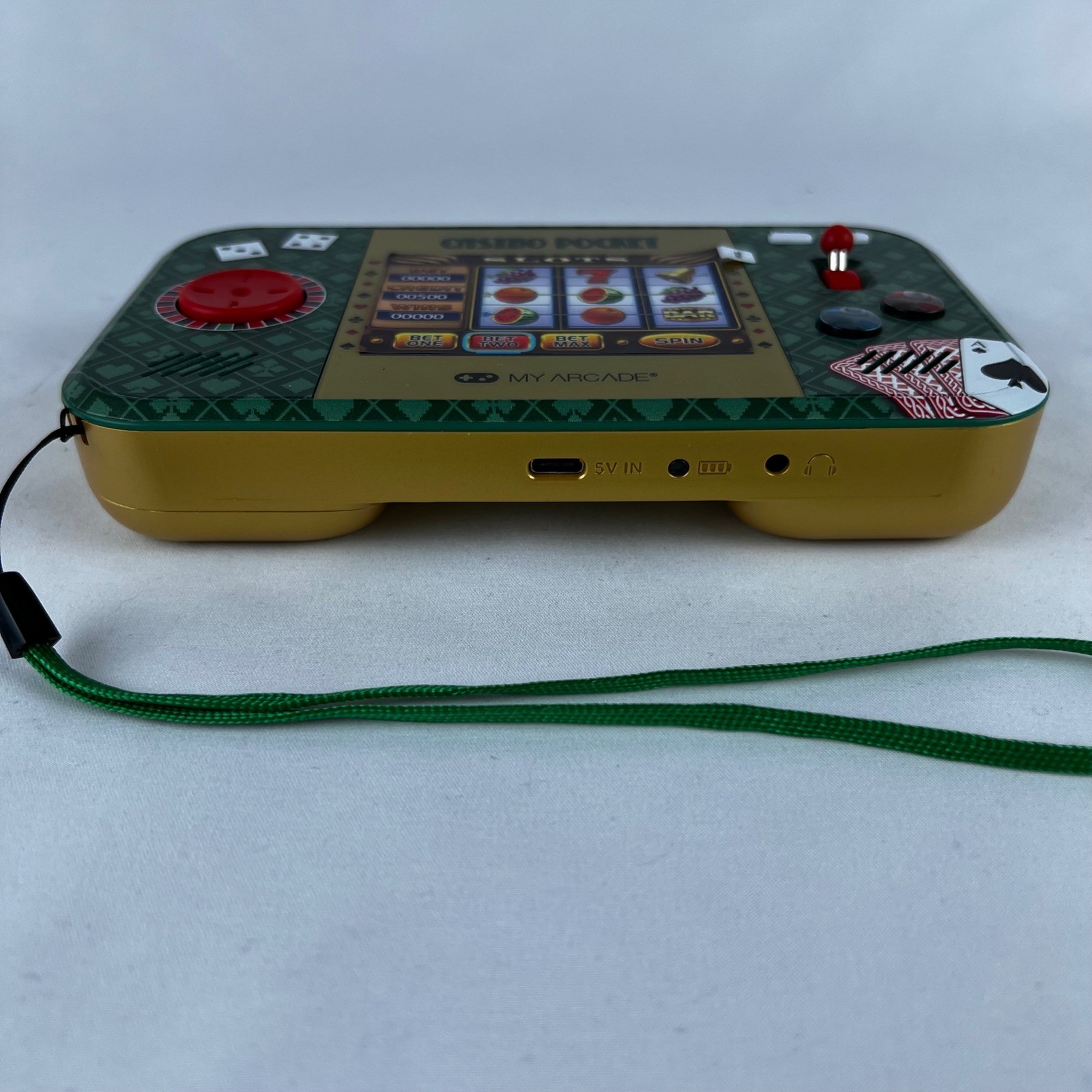 My Arcade Casino Pocket Player Max Handheld Gaming Console Gold DGUN-3948