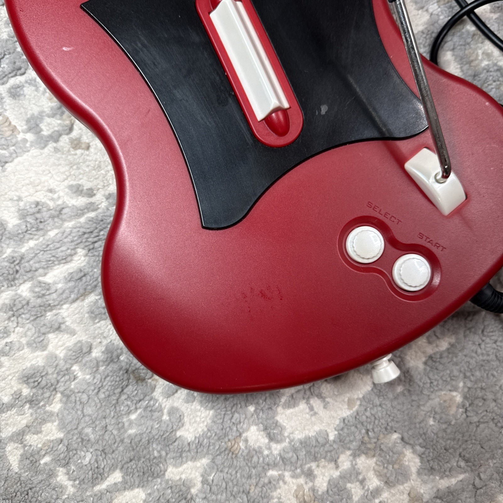 RedOctane PSLGH Guitar Hero Wired Controller Red Sony PlayStation 2 PS2 – TESTED