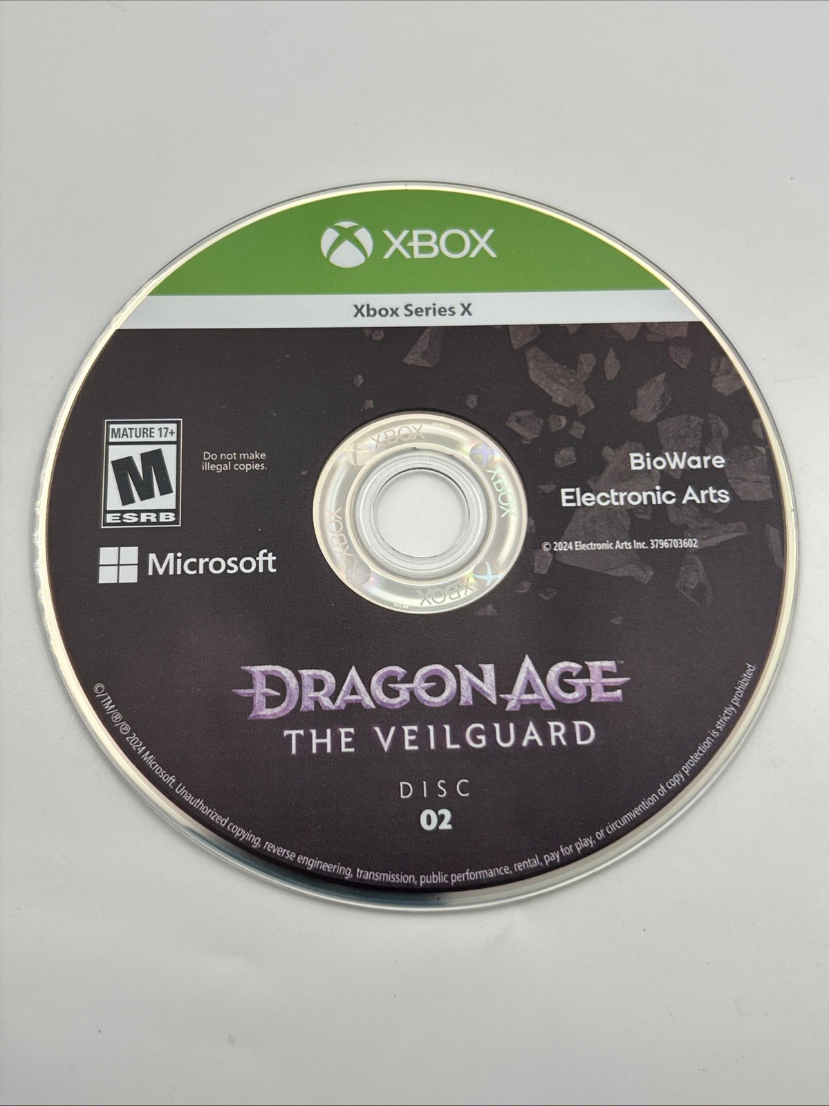 Dragon Age: The Veilguard Deluxe Edition (Xbox Series X) CIB Complete w/ Case