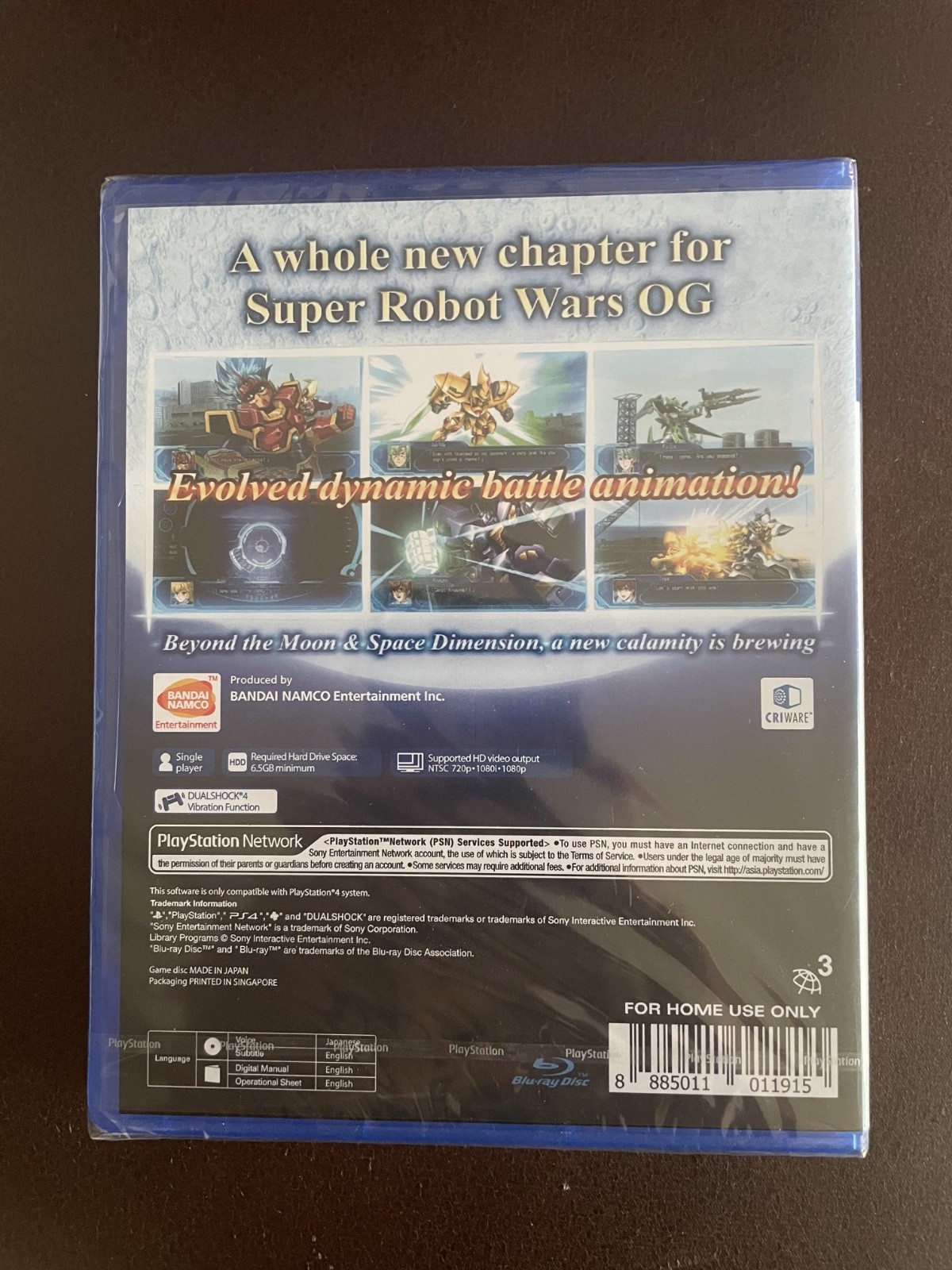 🎮 Super Robot Wars OG: The Moon Dwellers PS4 English Version 🎮
