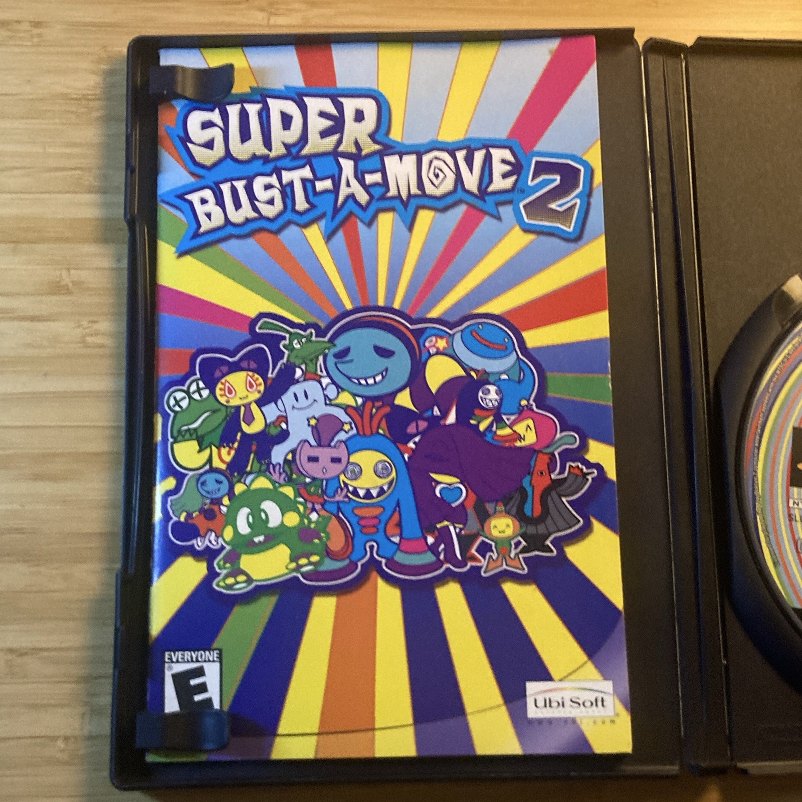 Ubisoft Super Bust-A-Move 2 PS2 2002 w/ Manual, NTSC-U/C E Puzzle