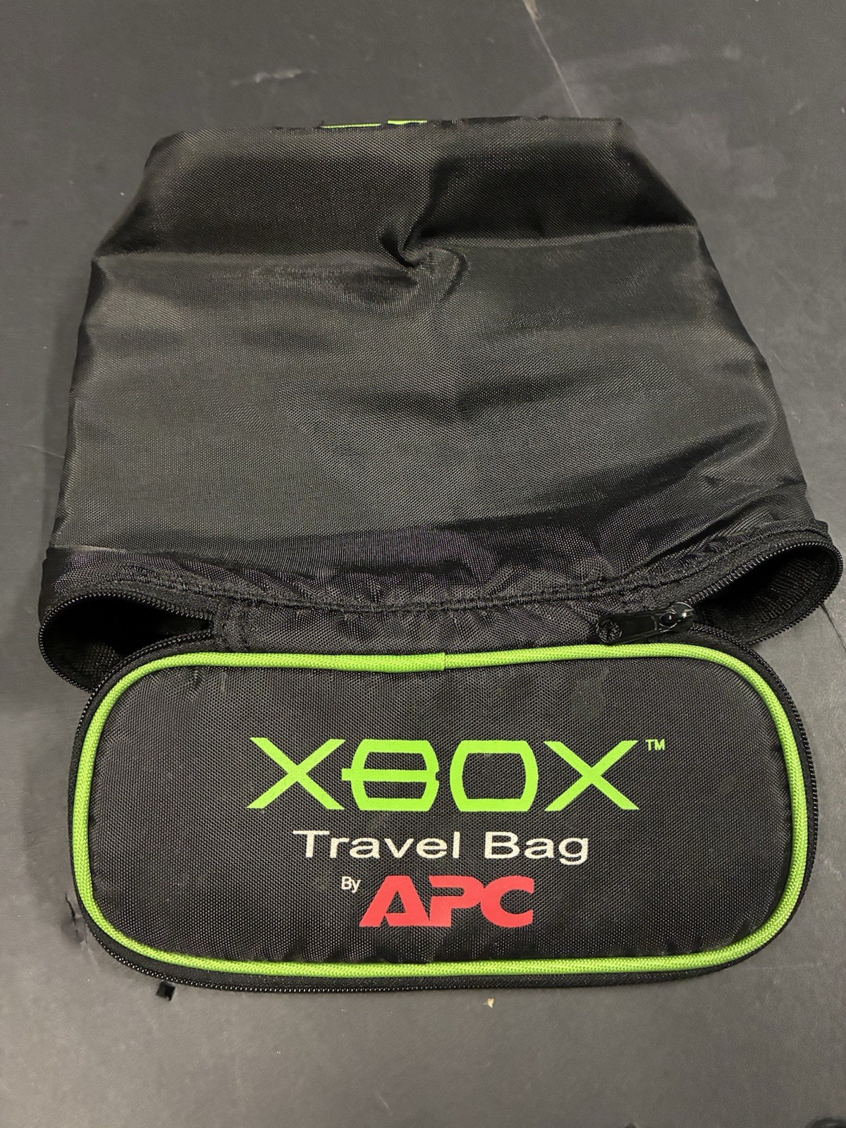 Vintage 2000s Original Xbox APC Promotional Carrying Case Zip! Rare Collectable