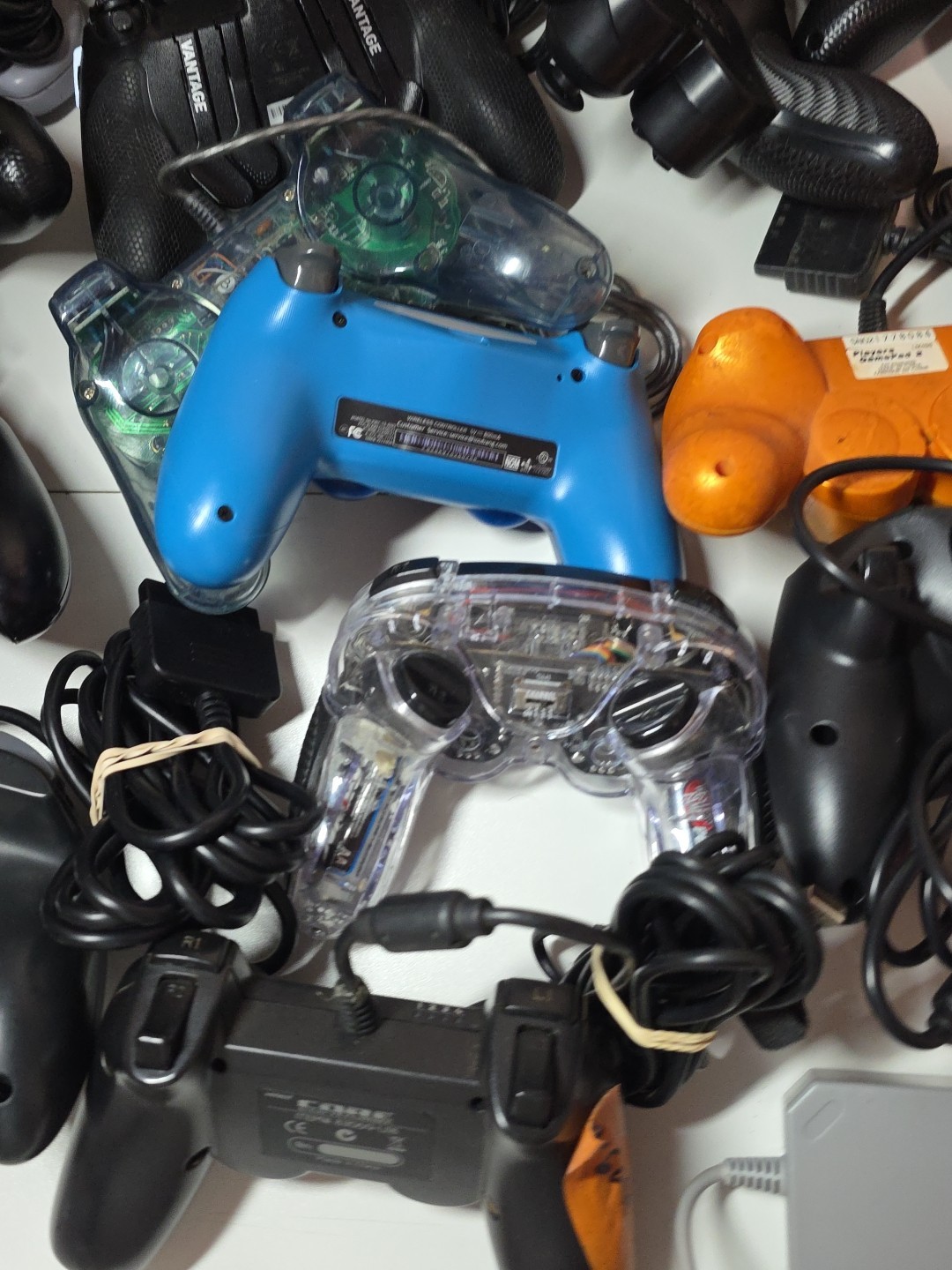 Lot Of 3rd Party Video Game Controllers & Accessories For Wii Xbox PS – Untested