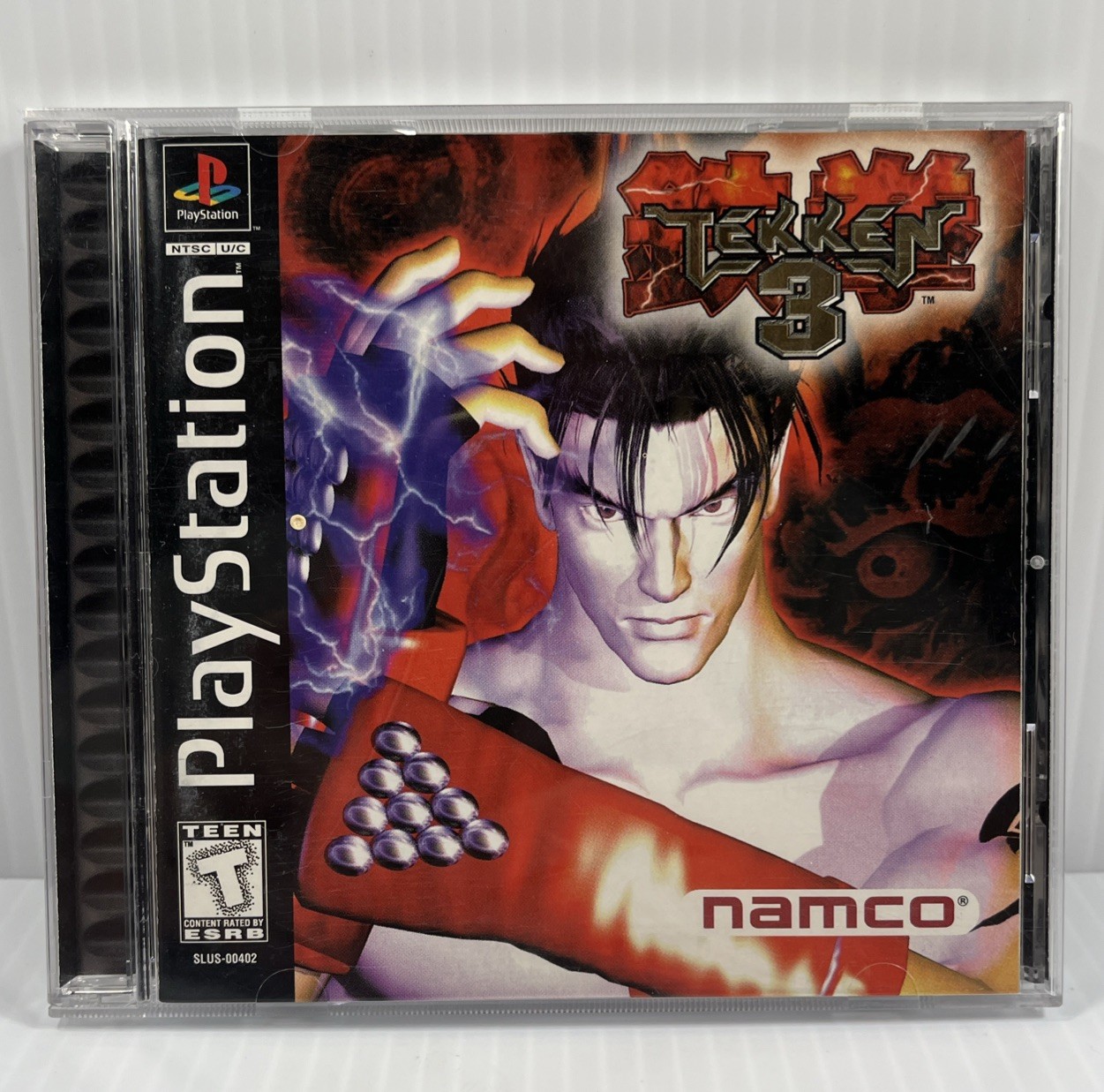 Tekken 3 (Sony PlayStation 1, 1998) Tekken III PS1 W manual. W Reg Card. Tested.