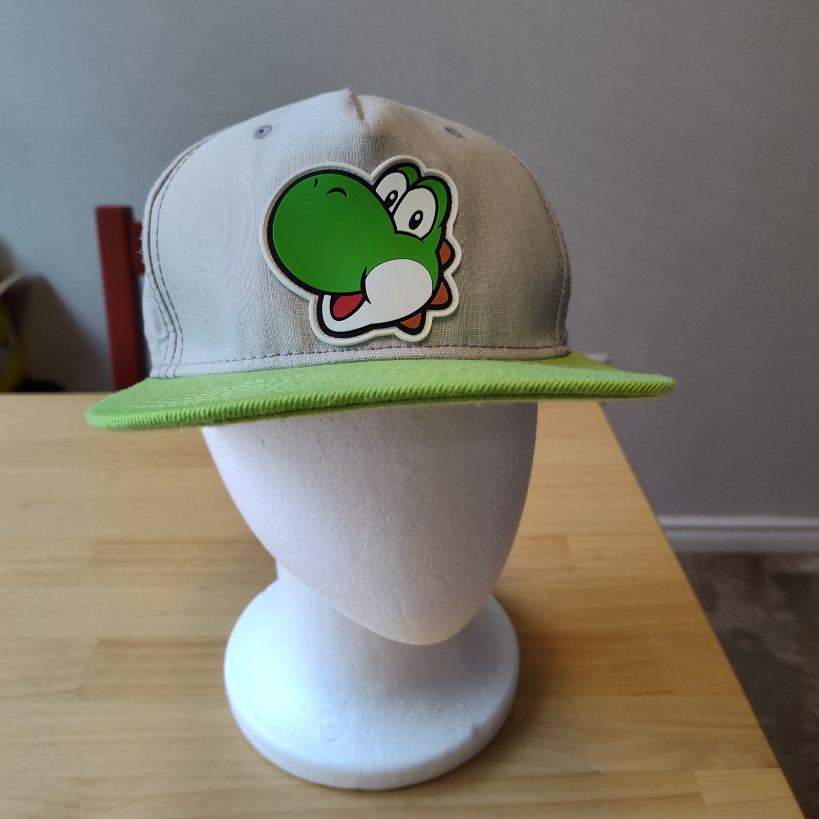 Yoshi Adult Baseball Snapback Hat Super Mario Bros
