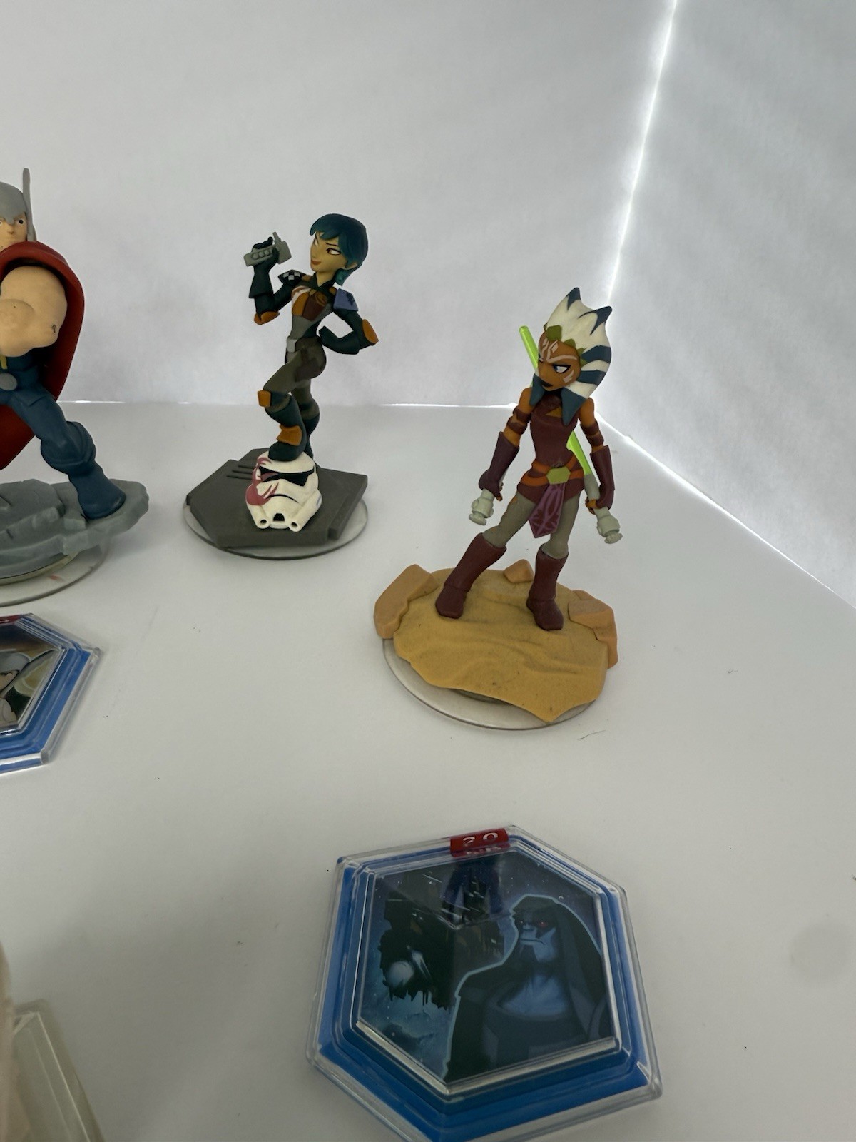 Disney Infinity Lot Figures & Power Discs w/ USB Portal Stitch Merida