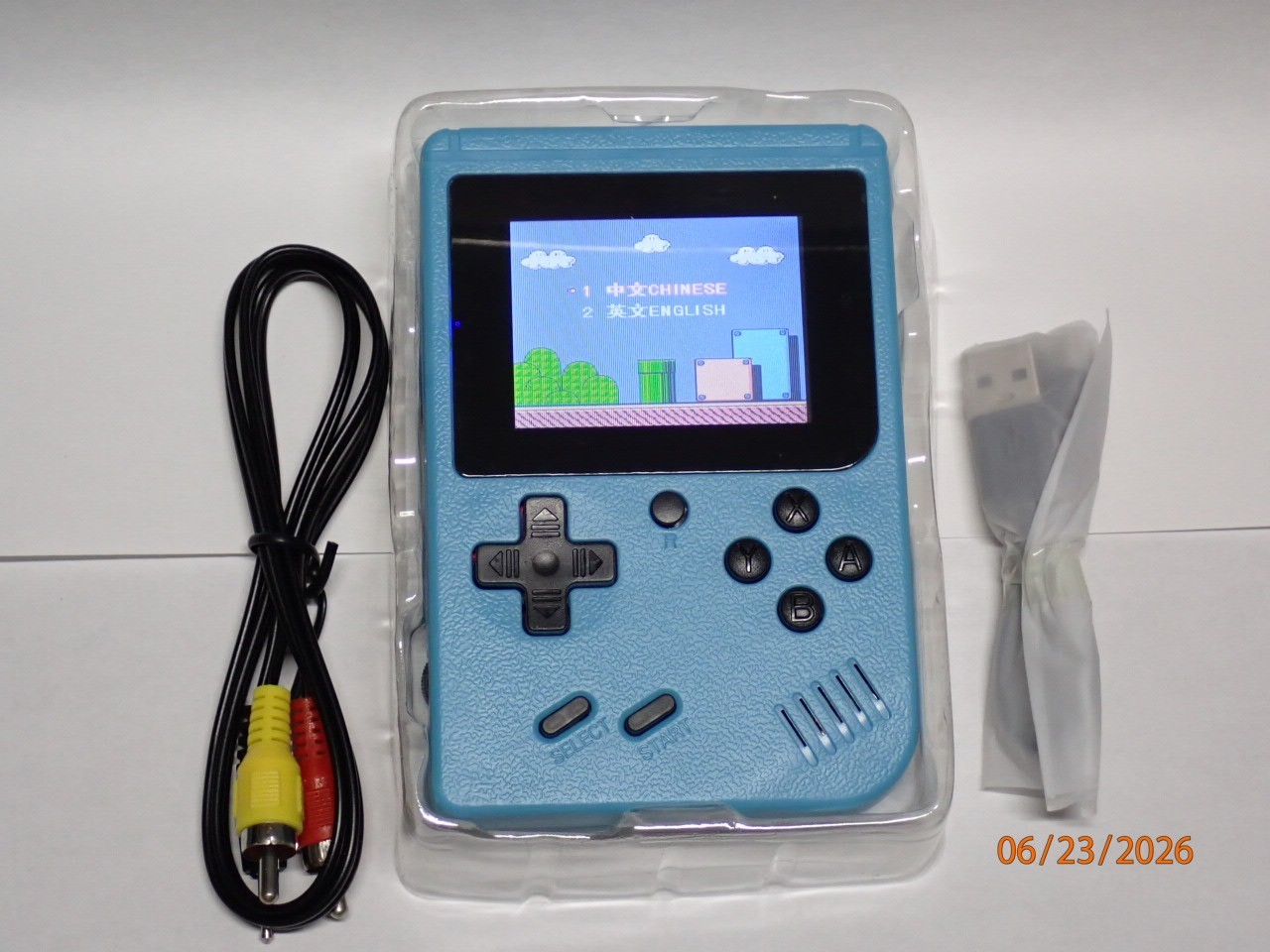 Retro Handheld Game Console, 3.0″ LCD, Portable, 400 Classic Video Games Mini