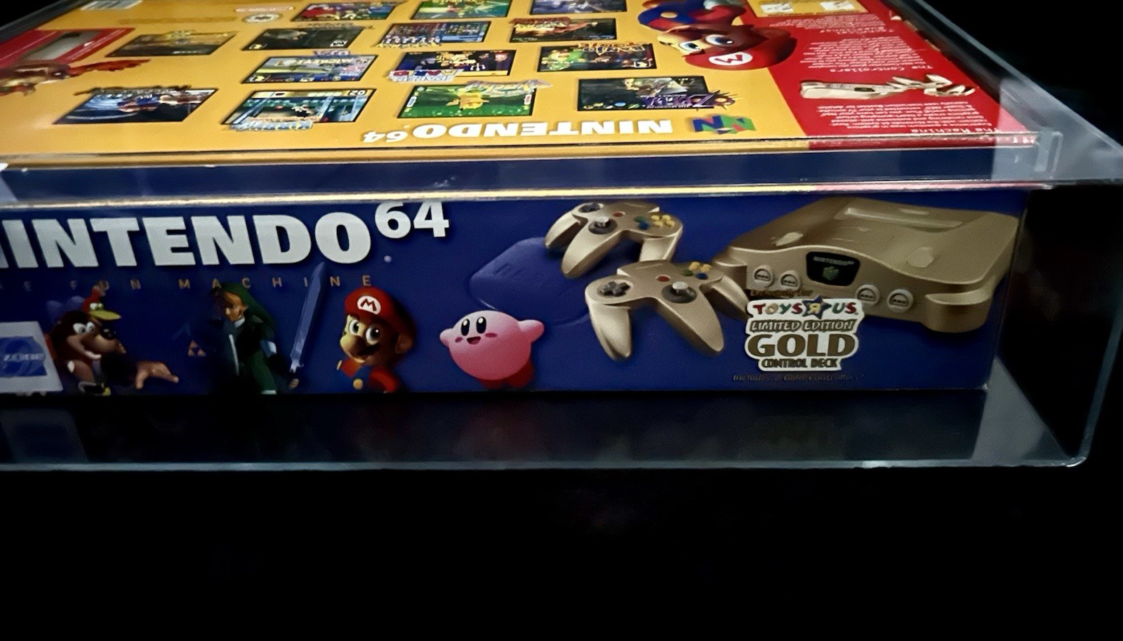 BRAND NEW NINTENDO64 TOYS’R’US LIMITED EDITION CONSOLE SET HOLY GRAIL ULTRA RARE