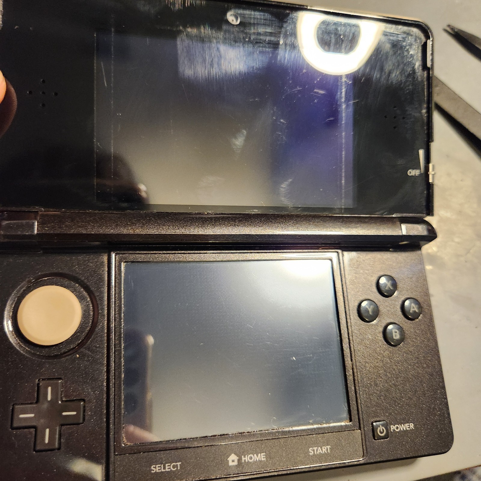 Nintendo 3DS Cosmo Black System – Working
