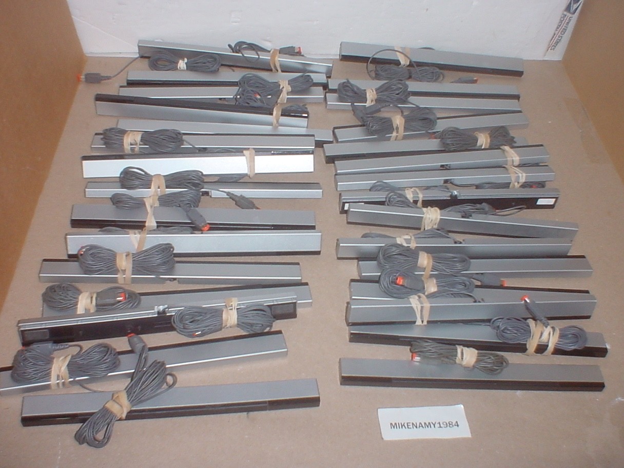 Lot Of 30 Original OEM Nintendo Wii and Wii U – SENSOR BAR – RVL-014