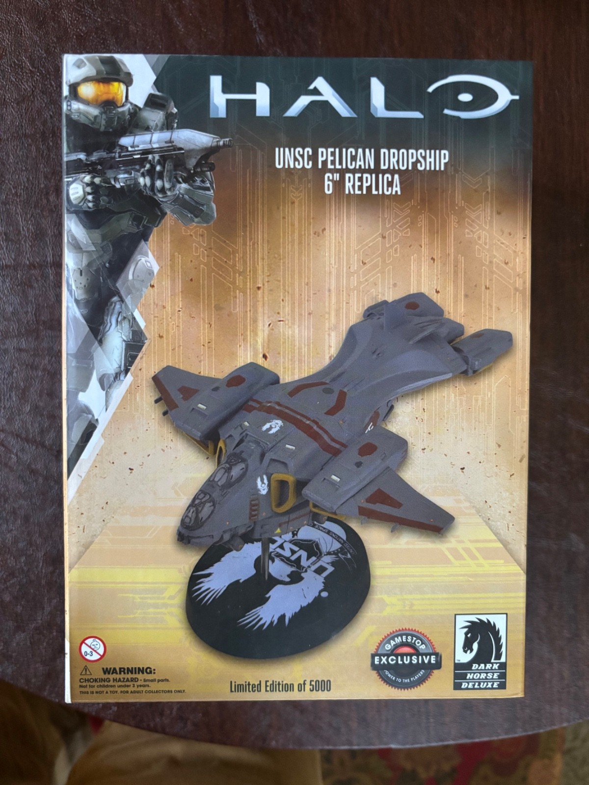 Dark Horse Halo Pelican Dropship 6″ Replica Statue Gamestop Exclusive LE 5000
