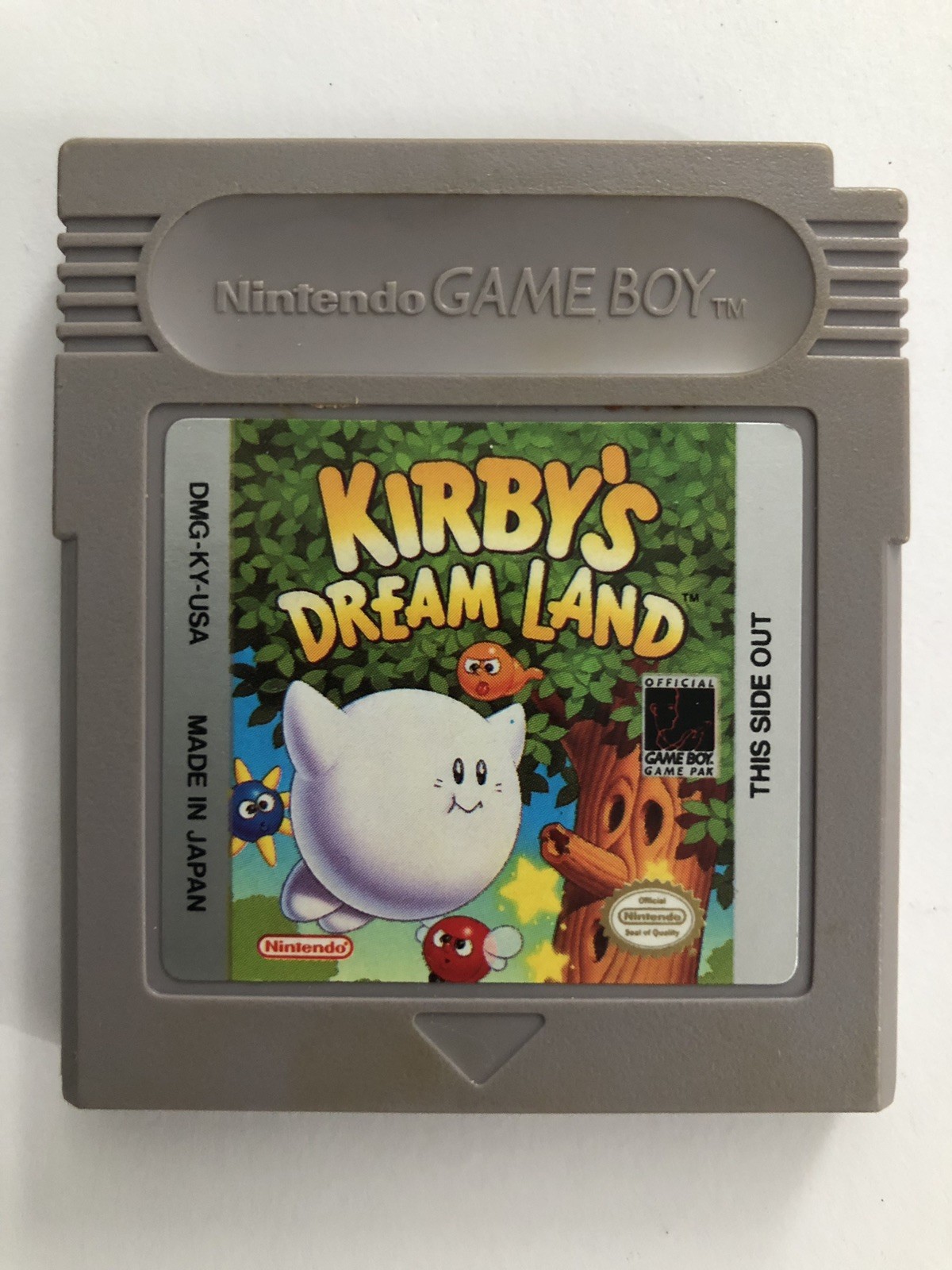 Nintendo Game Boy 1992 Kirby’s Dream Land Game, Case & Instruction Manual