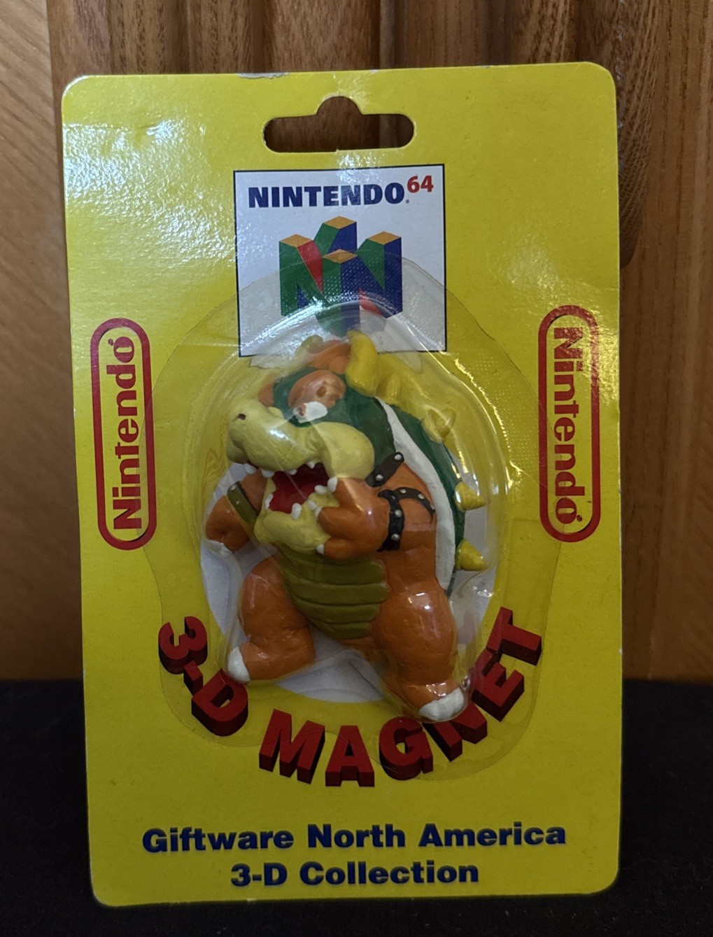 Nintendo 64 – 3-D Magent Bowser – Super Mario 64 -Nintendo – 1997