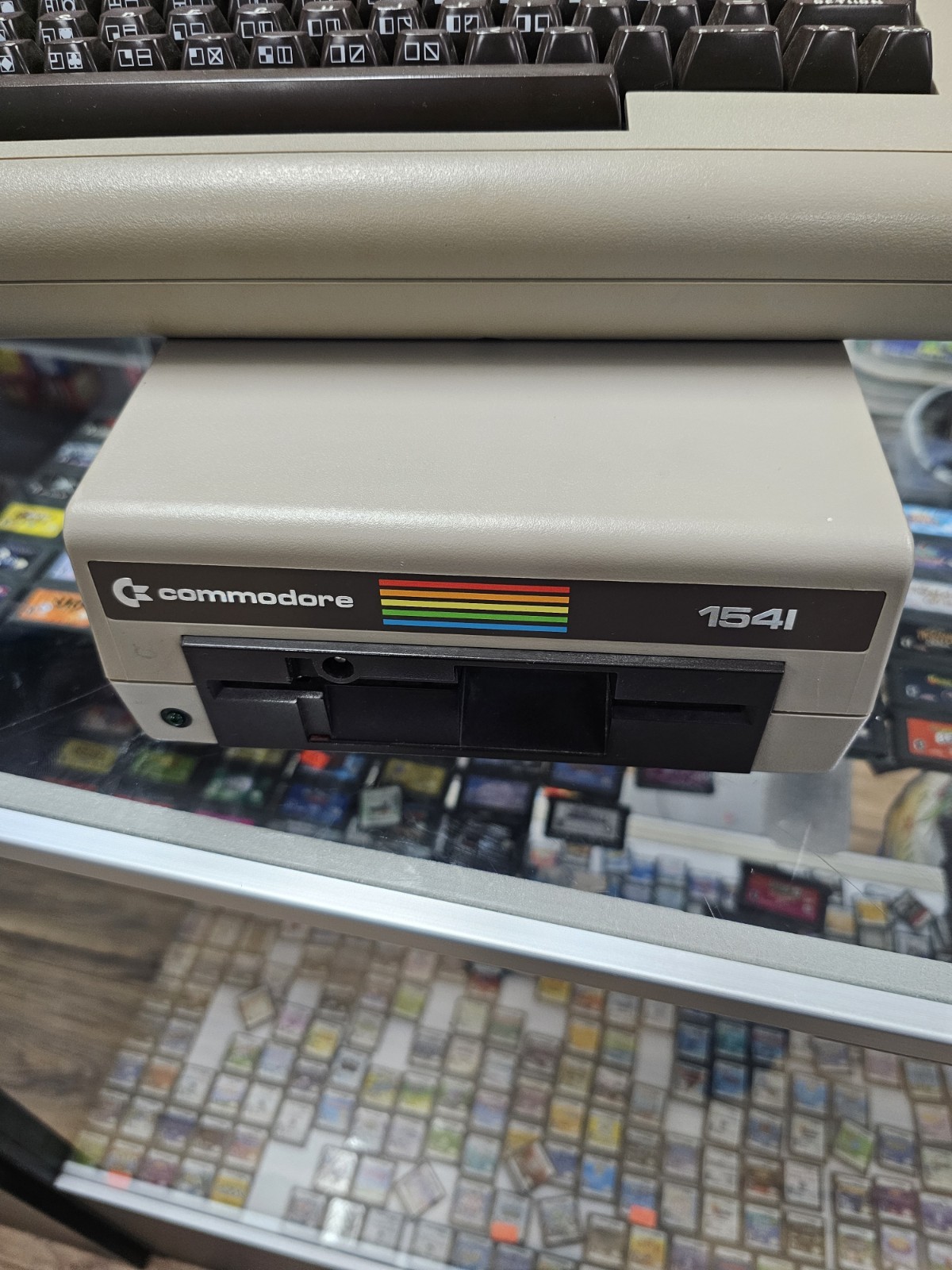 Commodore 64 Console Keyboard & 1541 Disk Drive