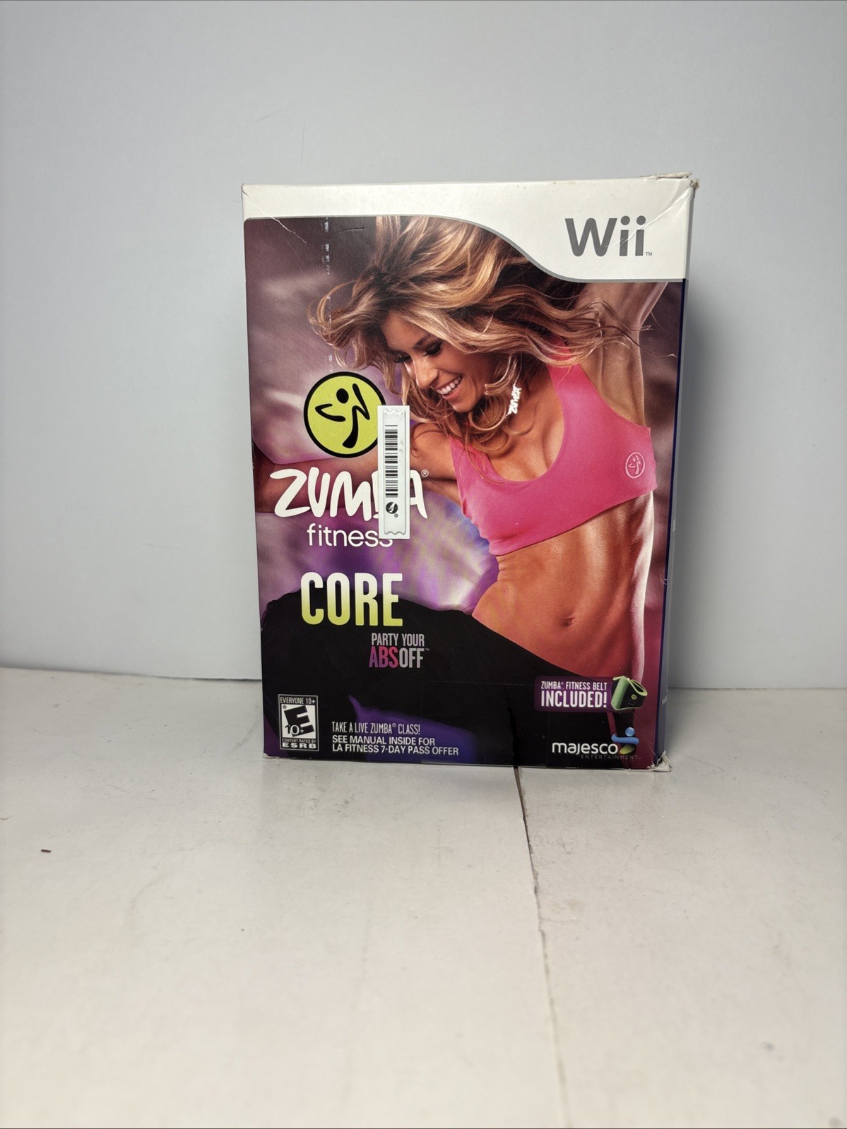 Zumba Fitness Core (Nintendo Wii, 2012) Big Box With Sealed Game & Fitness Belt!