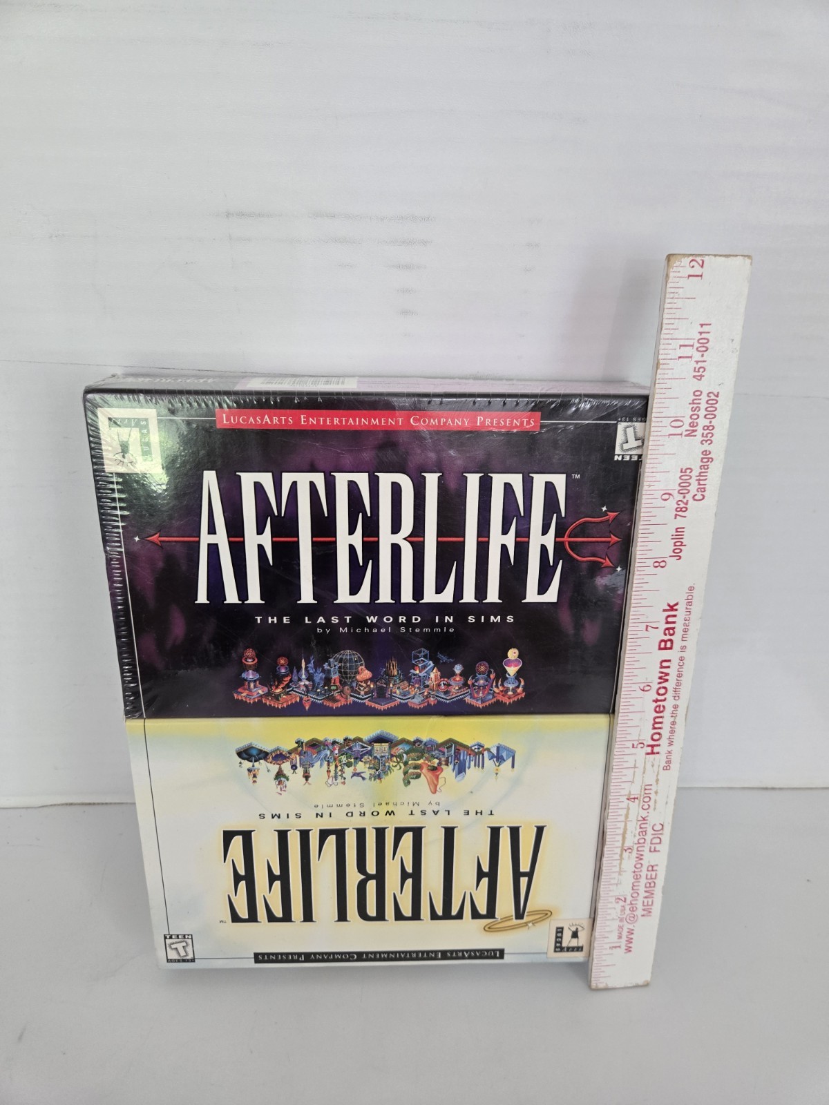 LucasArts Afterlife Last Word in Sims FACTORY SEALED Macintosh FREE SHIPPING