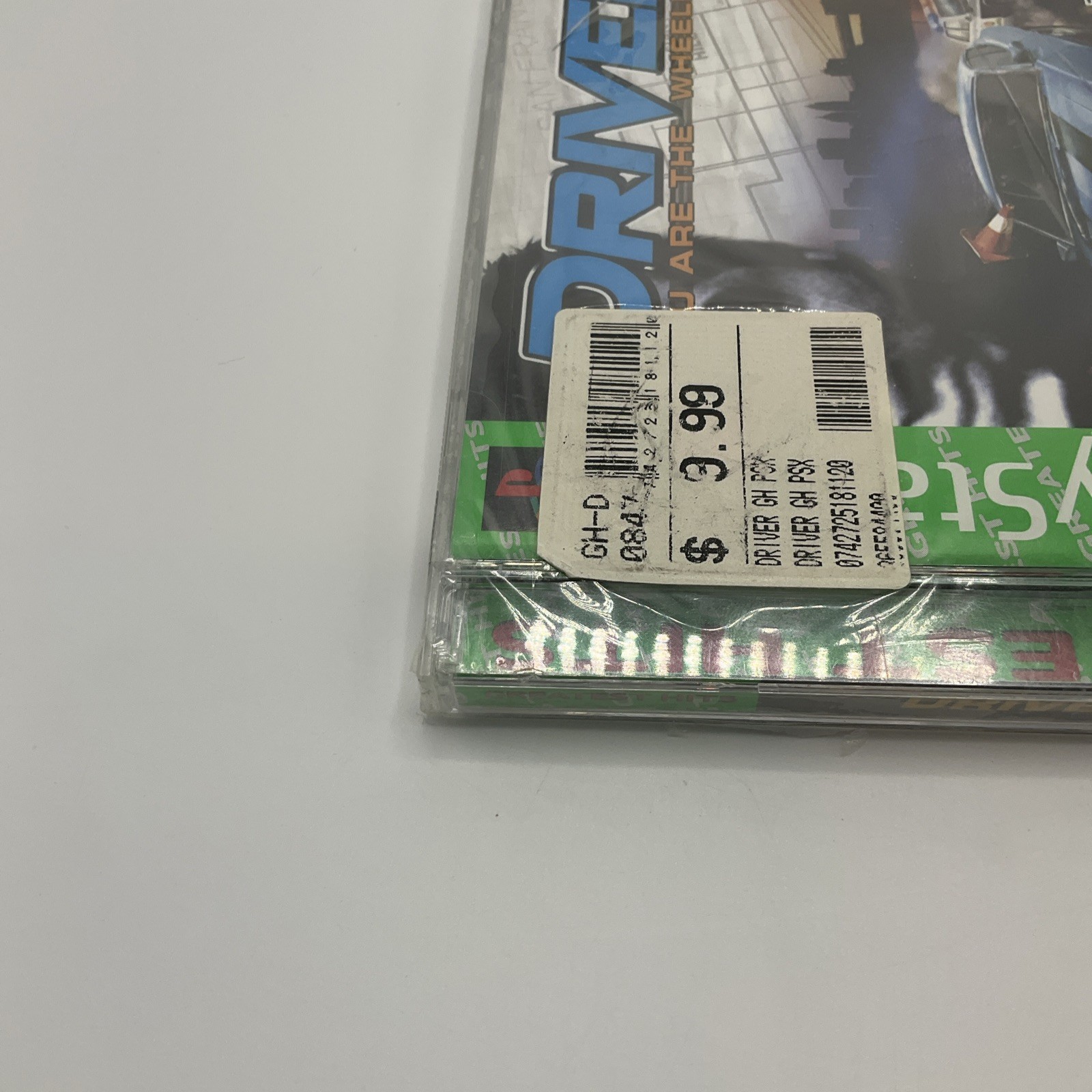 Driver (Sony PlayStation 1, 1999) Greatest Hits New Sealed Unopened