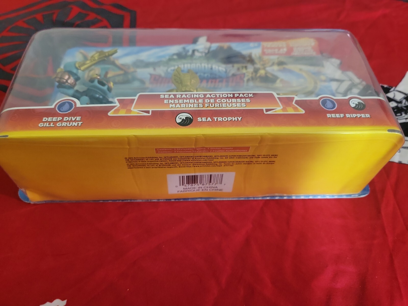 Skylanders superchargers Action Pack DEEP DIVE GILL GRUNT, with vehicle