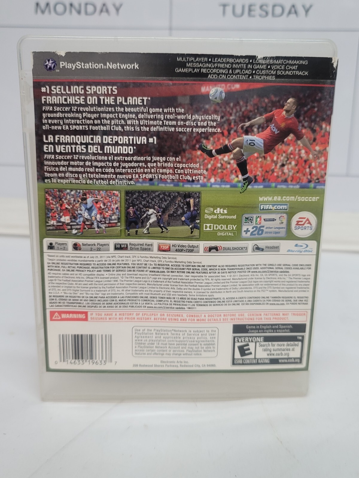 FIFA Soccer 12 (Sony PlayStation 3, 2011)