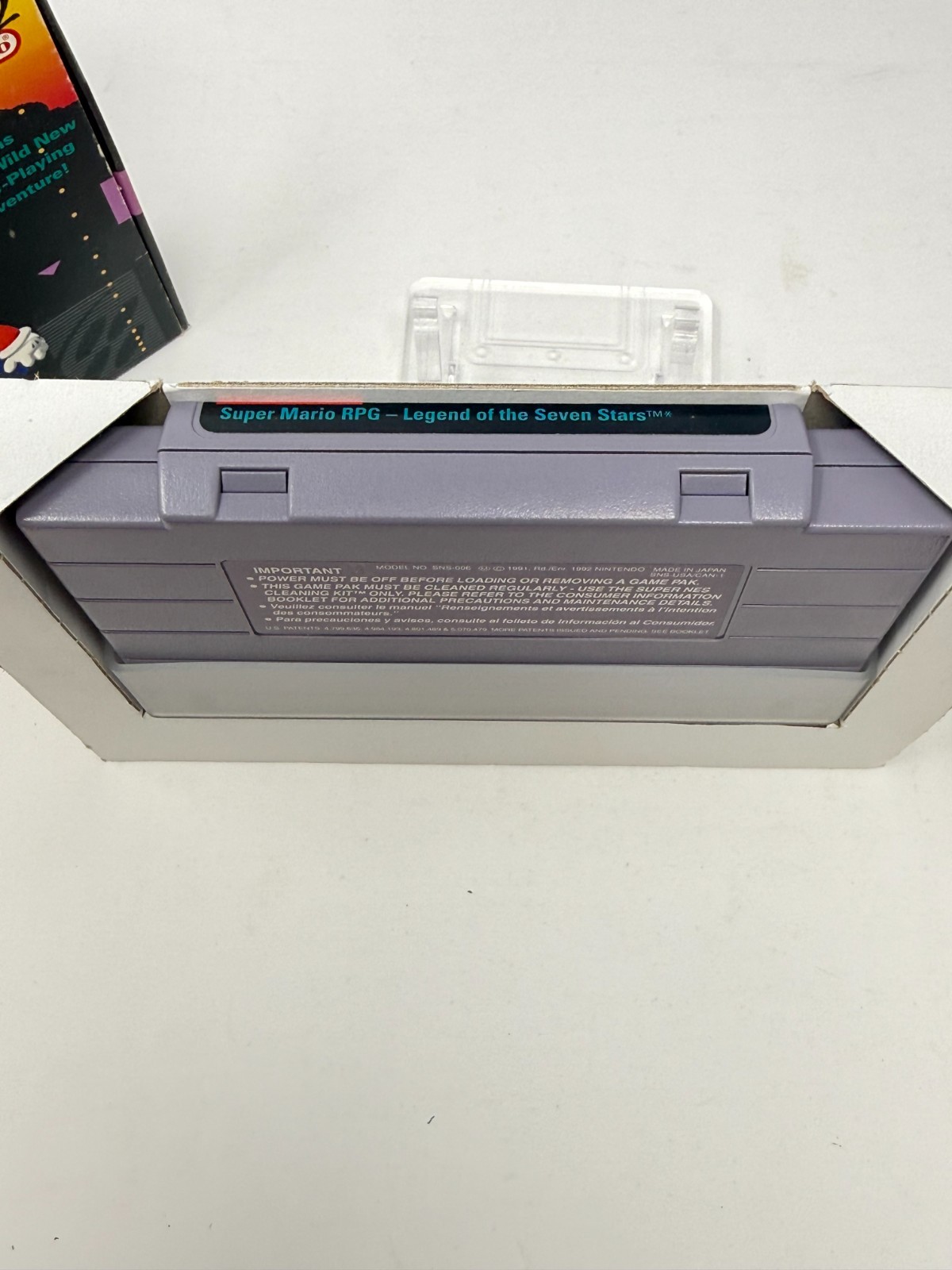 Super Mario RPG SNES CIB Very Good