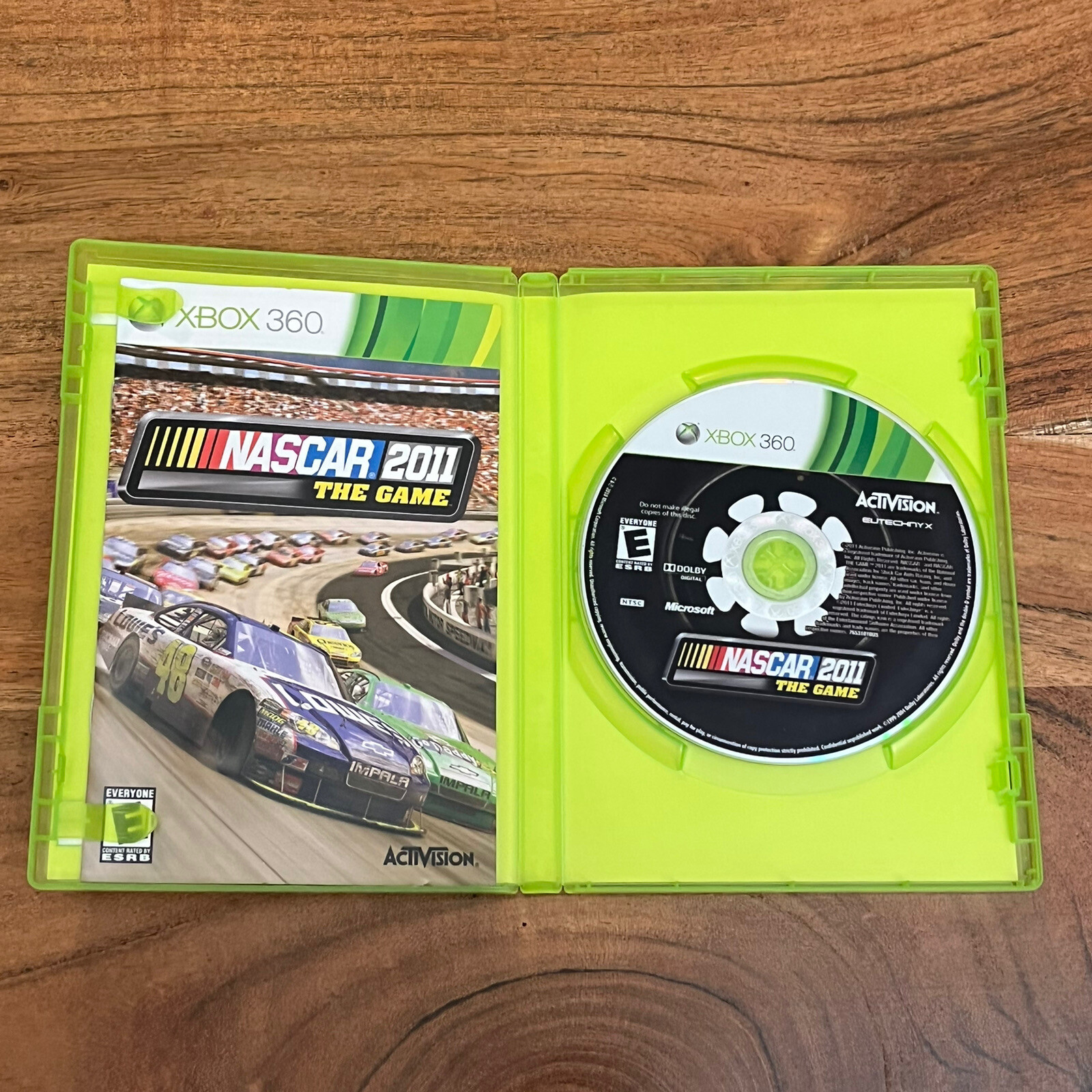 NASCAR The Game 2011 (Microsoft Xbox 360, 2011)