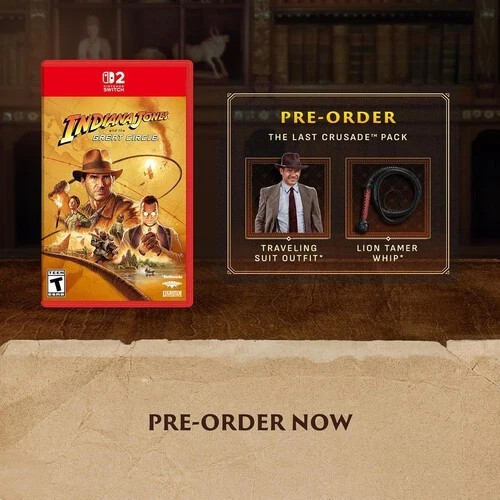 Indiana Jones & The Great Circle for Nintendo Switch 2 [New Video Game]