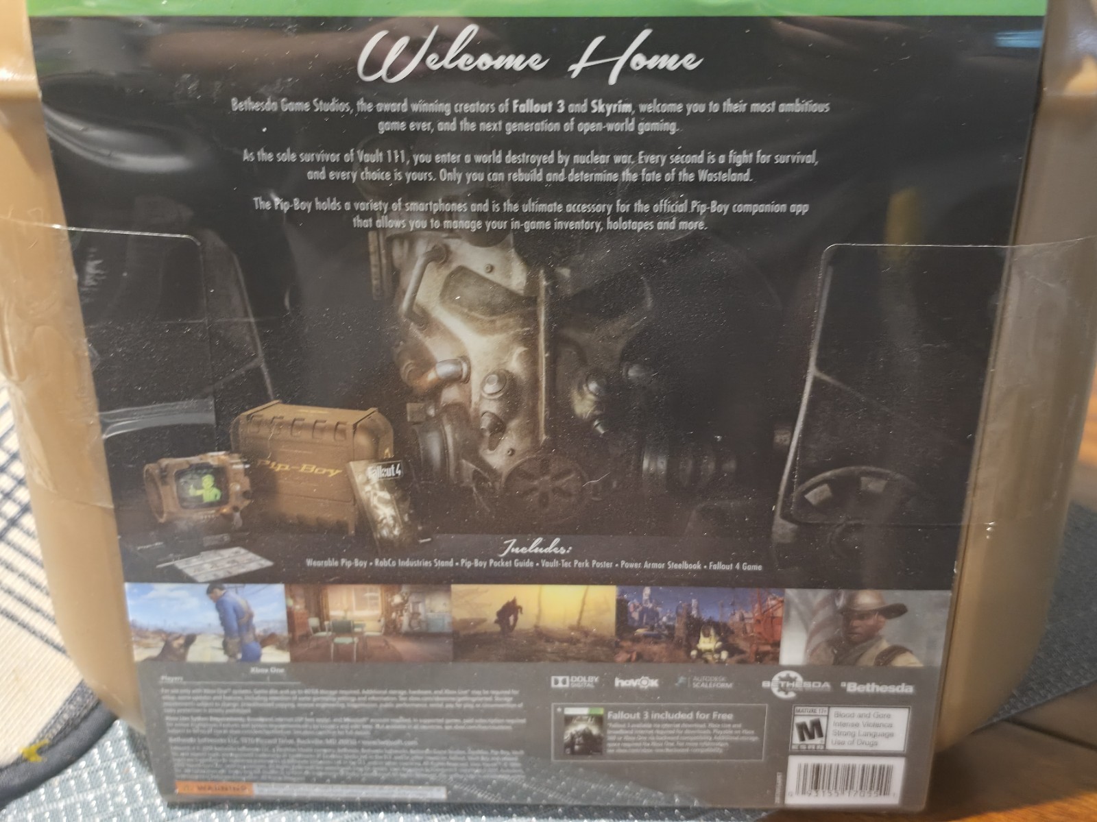 Fallout 4 (Pip-Boy Edition) (Xbox One, 2015) Brand New and Factory Sealed