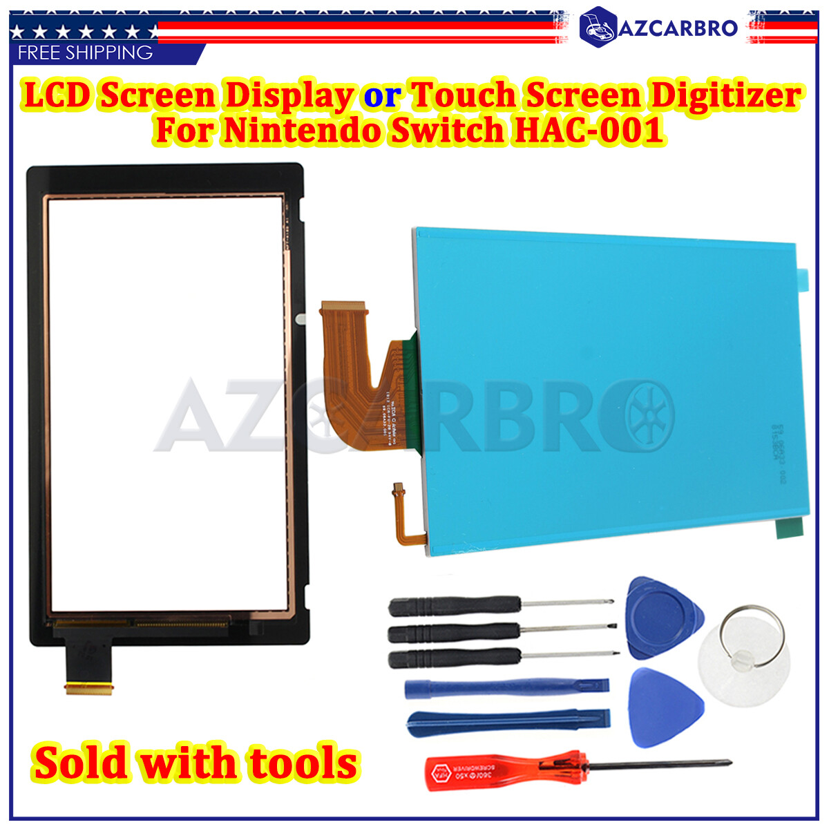 New LCD Screen Display / Touch Screen Digitizer For Nintendo Switch HAC-001