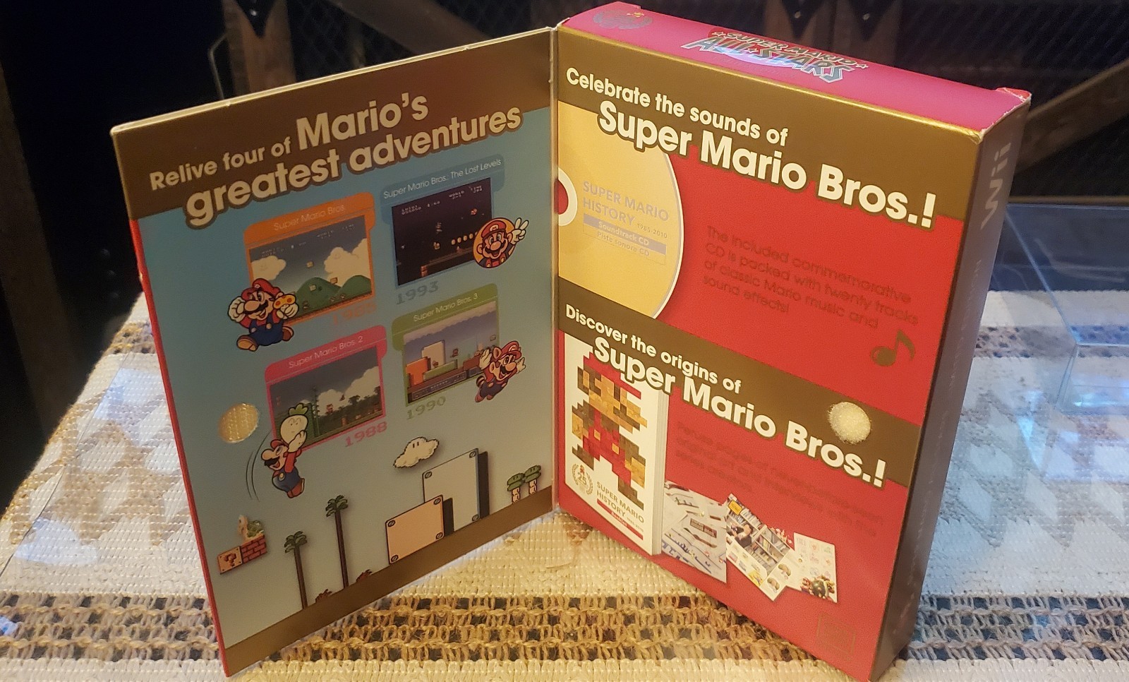 Super Mario All Stars 25th Anniversary Limited Edition for Wii w box protector