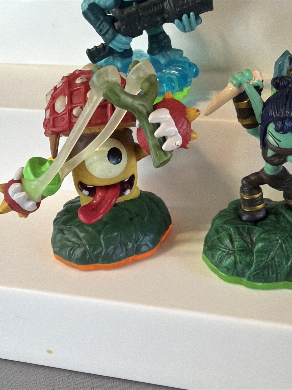 10 Skylanders Game Figures Elf Shroomboom Giant Terrafin Zap Drill Spyros Ship