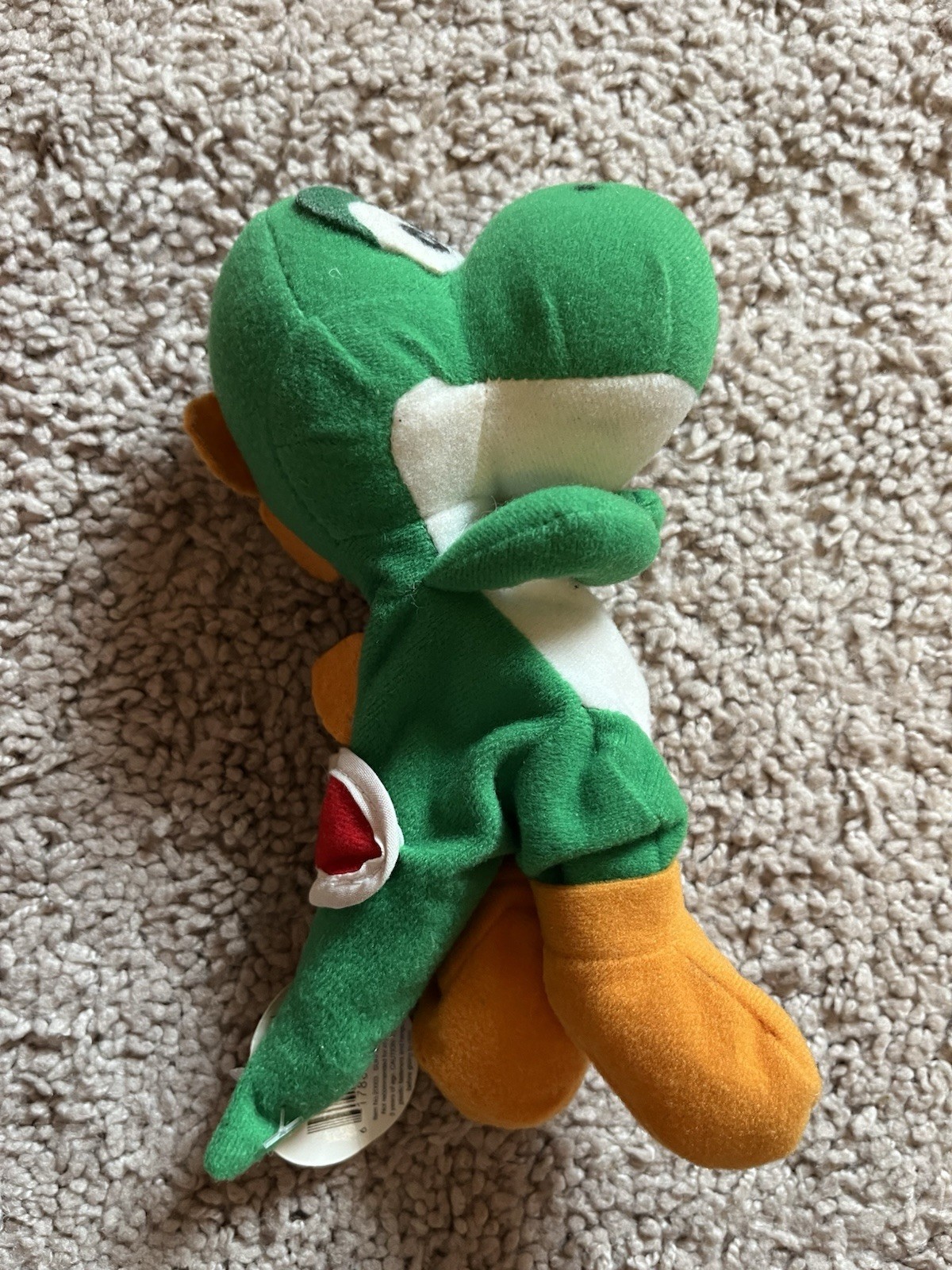 Lot of 4 Yoshi 1997 BD&A Nintendo 64 Plush w/ Tags On 3 Of Them Vintage