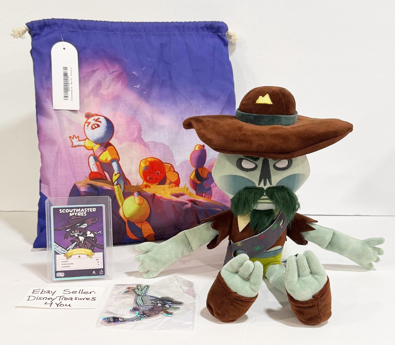 Official Makeship PEAK Scoutmaster Plush Landfall & Aggro Crab STEAM Game NEW