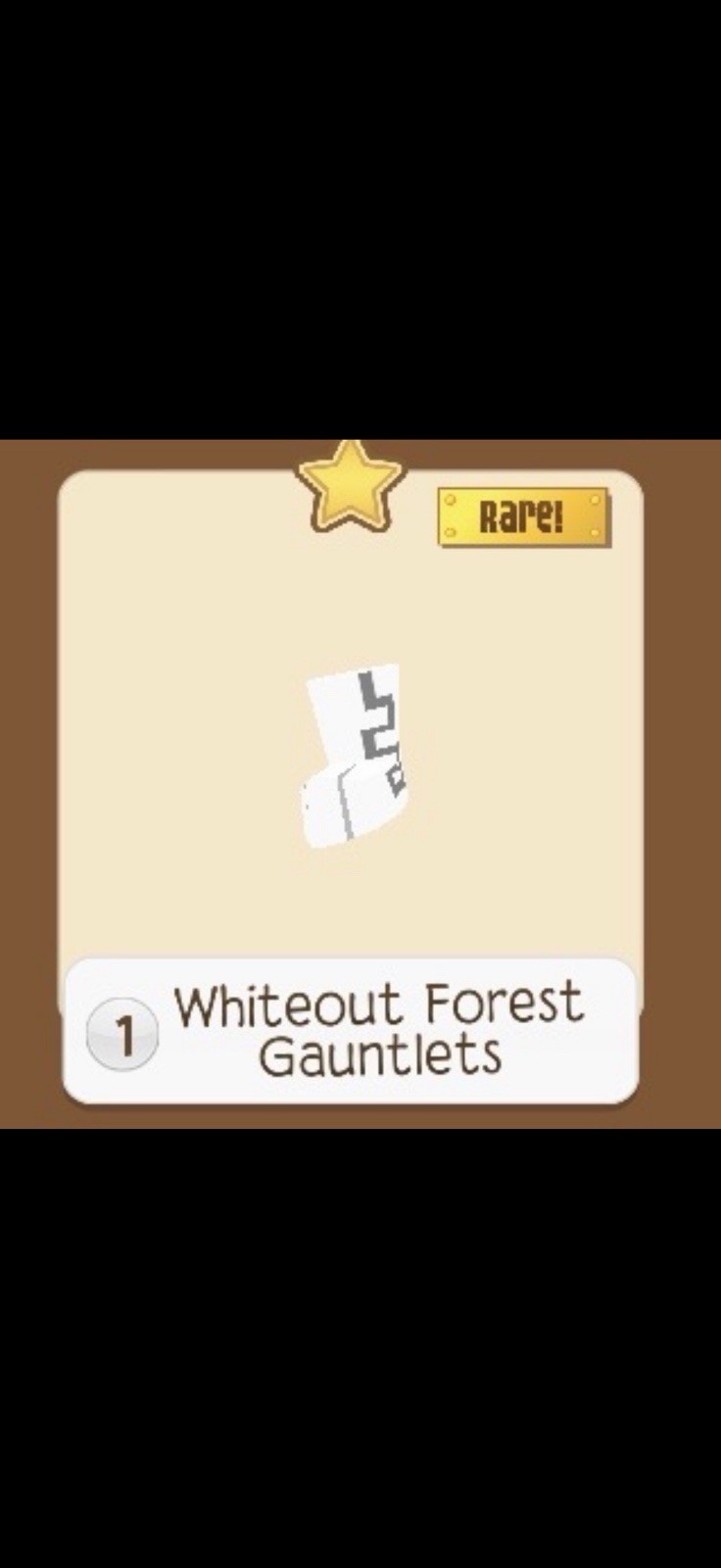Whiteout Forest Gauntlets Rare In-Game Item – Digital Collectible Collectibles