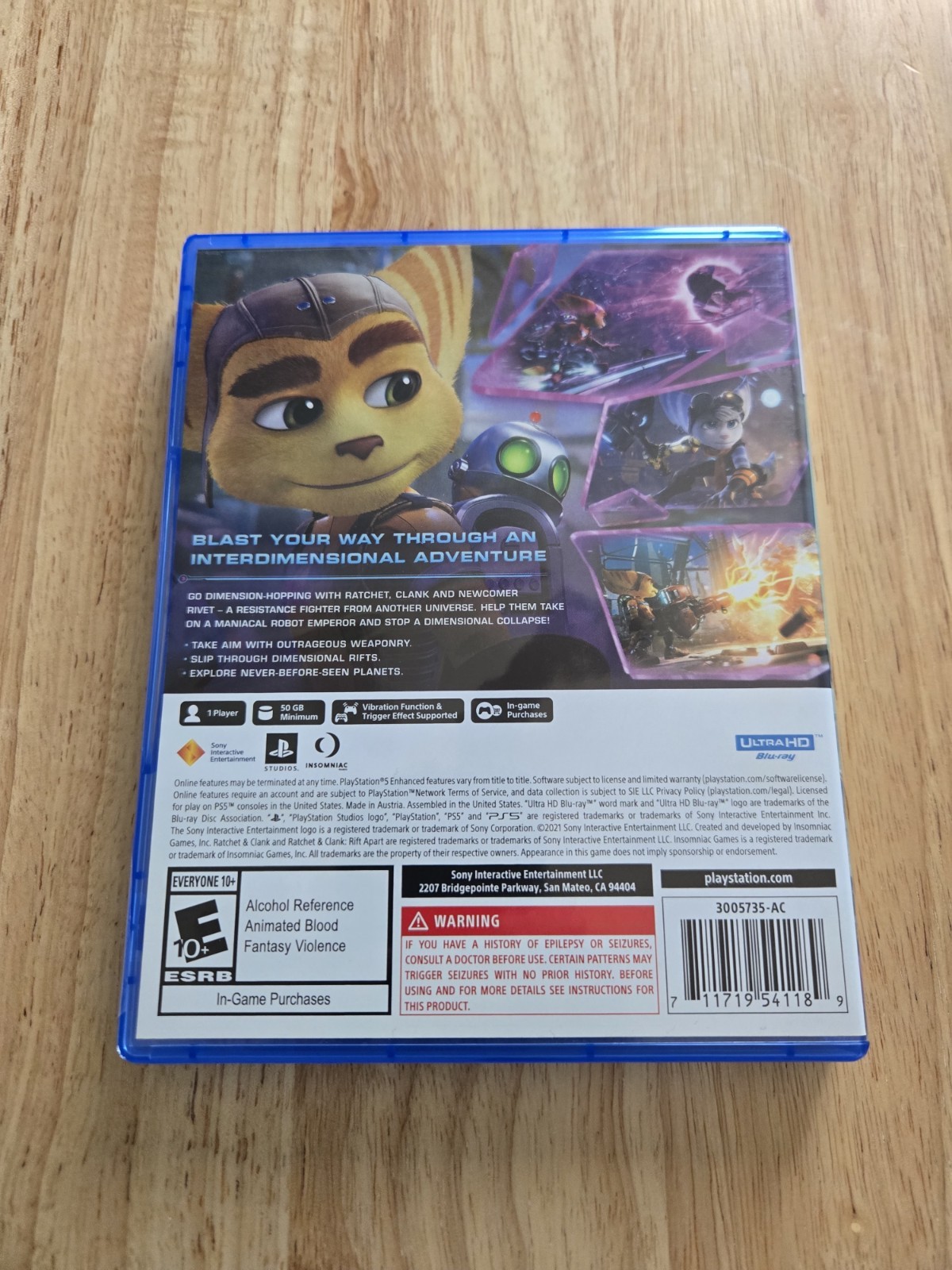 Ratchet & Clank: Rift Apart – Sony PlayStation 5