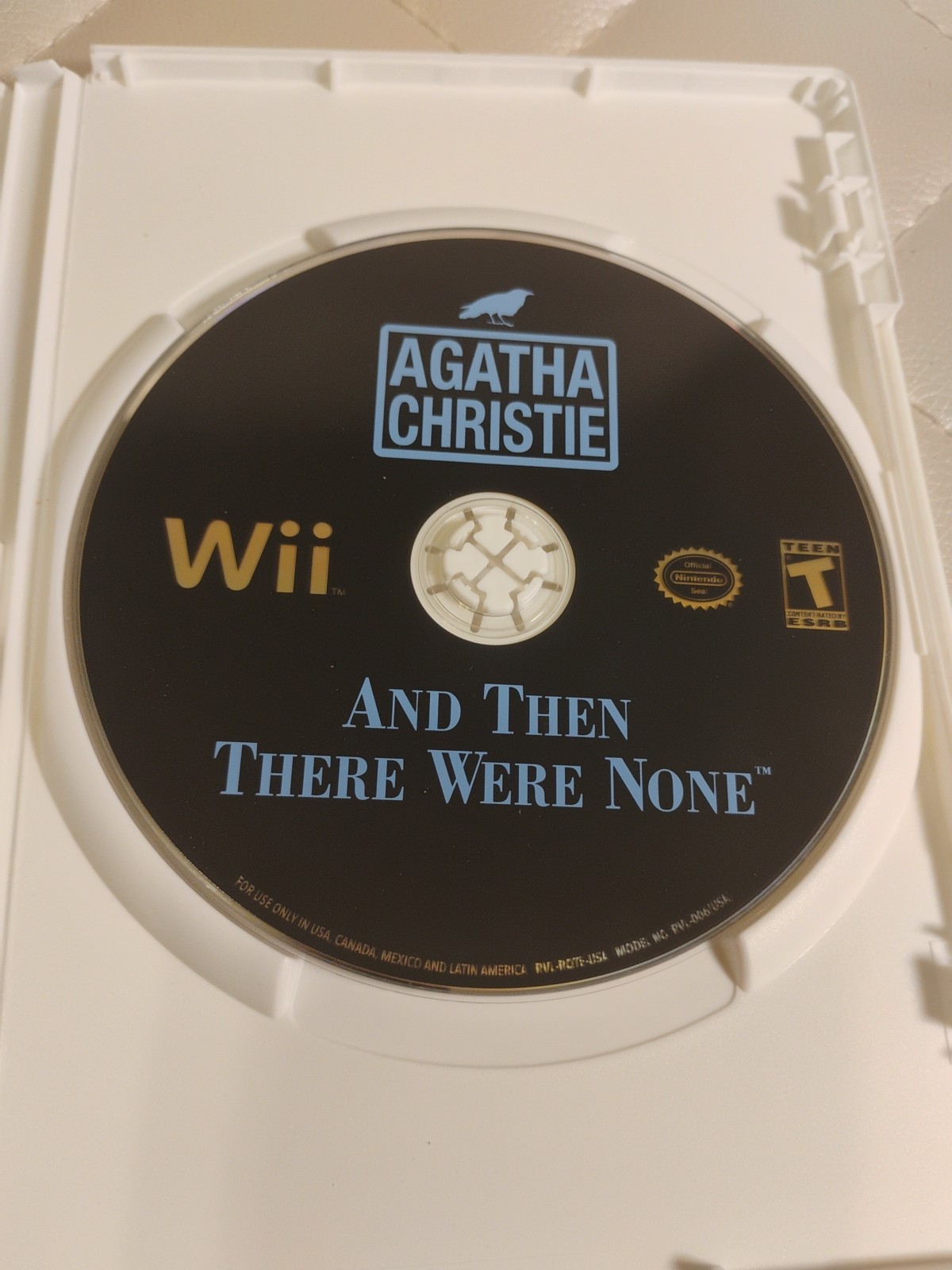 Agatha Christie: And Then There Were None (Nintendo Wii, 2008)CIB Fast Shipping
