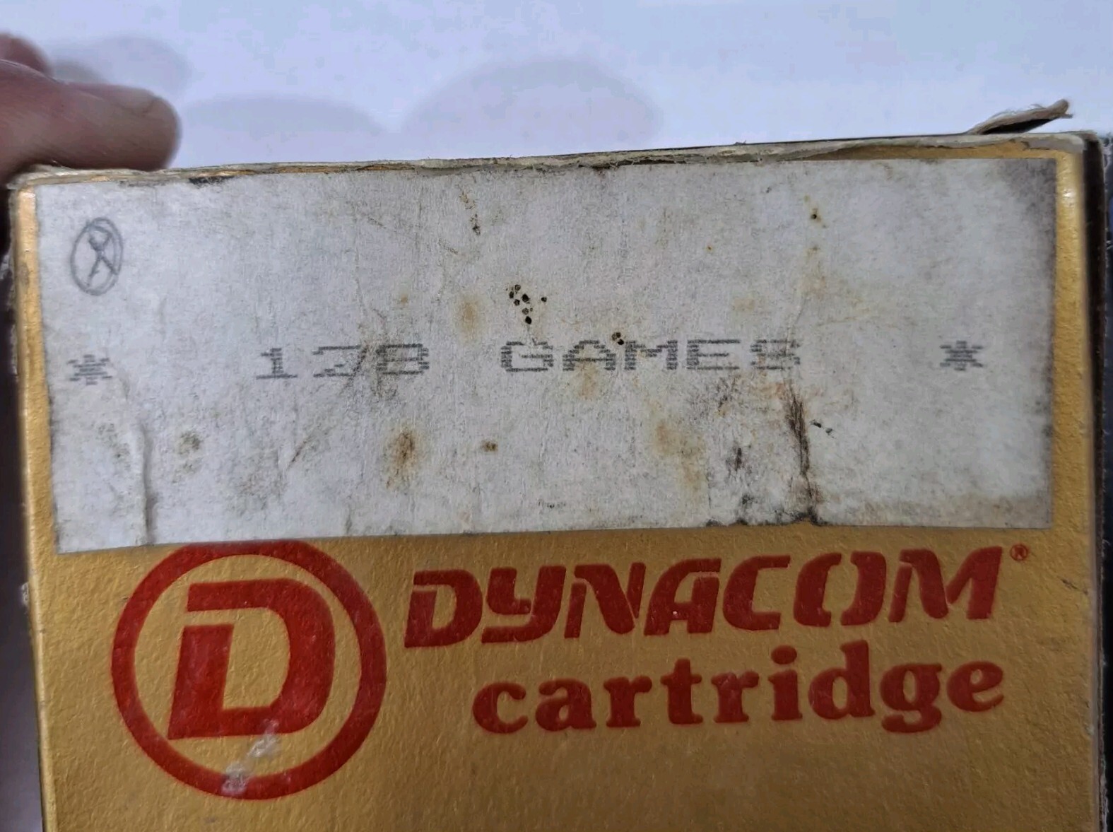 Atari Vintage Cart 128 In 1 Dynacom Argentina Box.