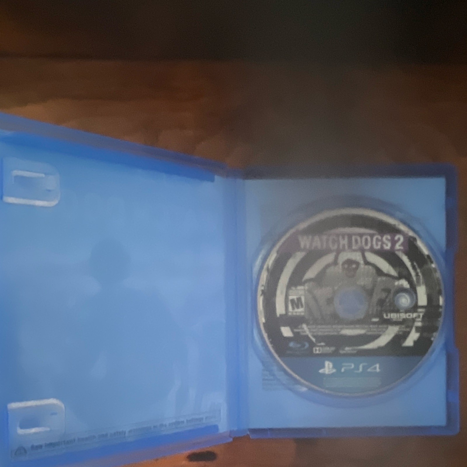 Ubisoft Watch Dogs 2 PS4 PlayStation 4 Game Disc in Case M Mature