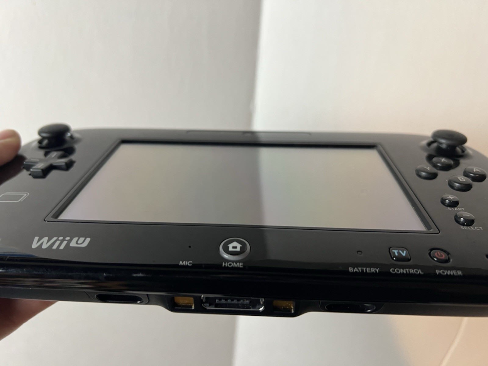 Wii U Console Black 32GB + Zelda Wind Waker HD Already Installed- Tested, Works!