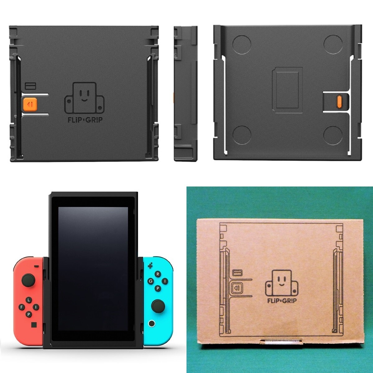 Flip Grip Handheld Vertical Mode Gaming Accessory (Switch) *Official* IN-HAND