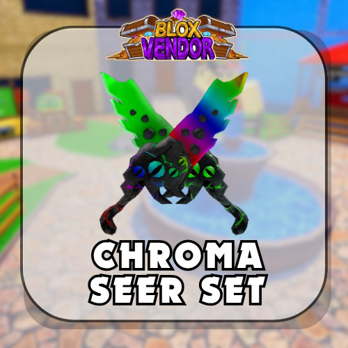 Murder Mystery 2 MM2 | Chroma Seer Set | Godly Knives and Guns